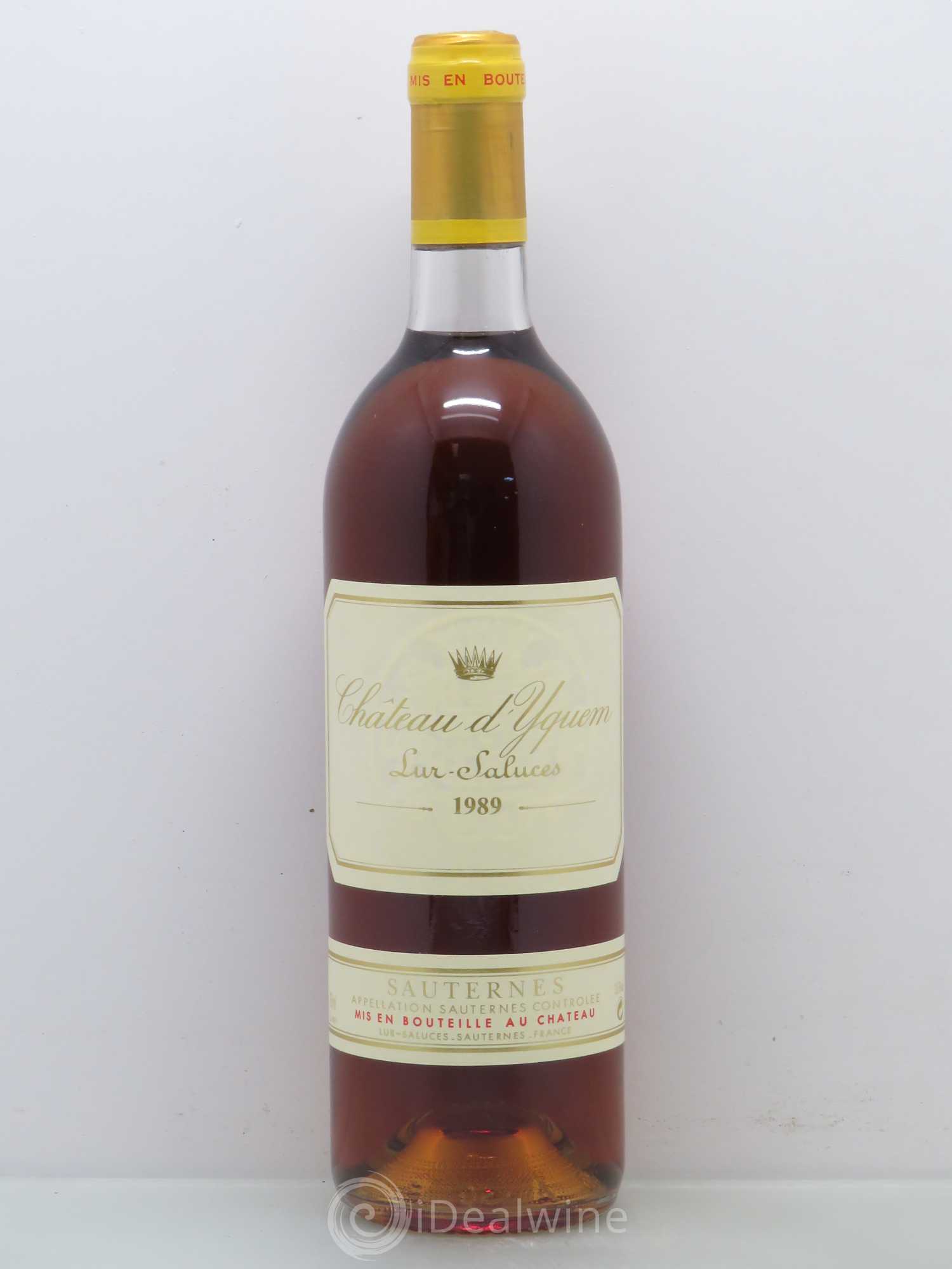 Château d' Yquem 1er Cru Classé Supérieur 1989 - Lotto di 1 bottiglia - 0