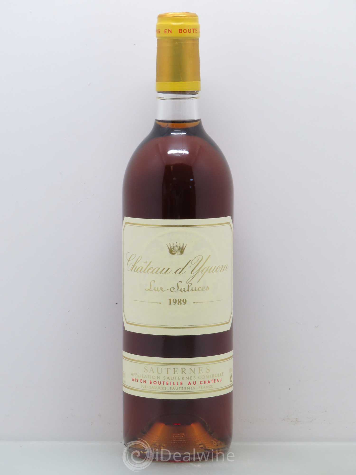 Château d' Yquem 1er Cru Classé Supérieur 1989 - Lotto di 1 bottiglia - 0