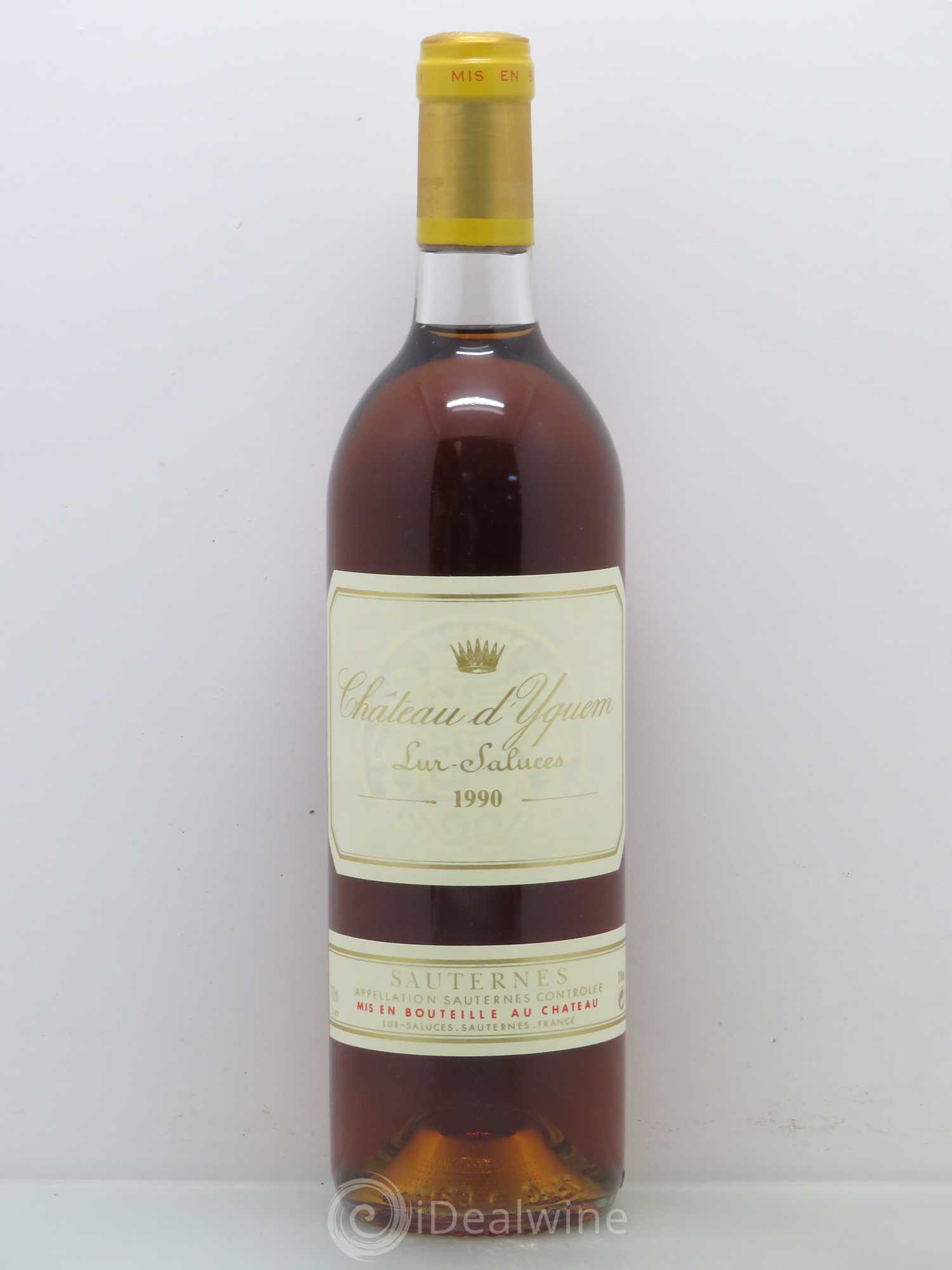 Château d' Yquem 1er Cru Classé Supérieur 1990 - Lotto di 1 bottiglia - 0