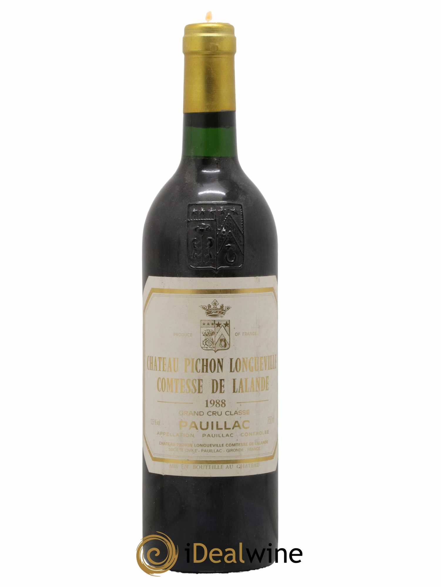 Château Pichon Longueville Comtesse de Lalande 2ème Grand Cru Classé 1988 - Lot de 1 bouteille - 0