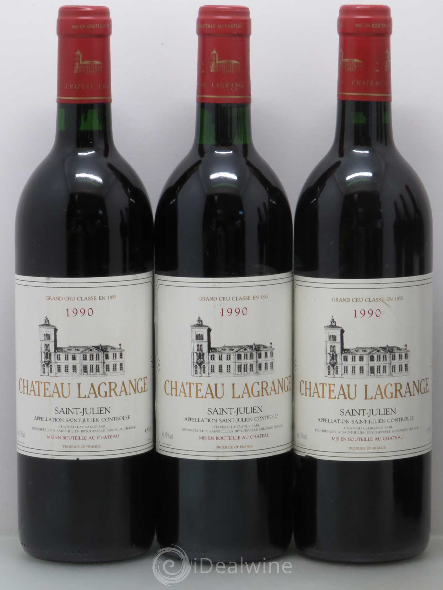 Château Lagrange 3ème Grand Cru Classé 1990 - Lot de 6 bouteilles - 1