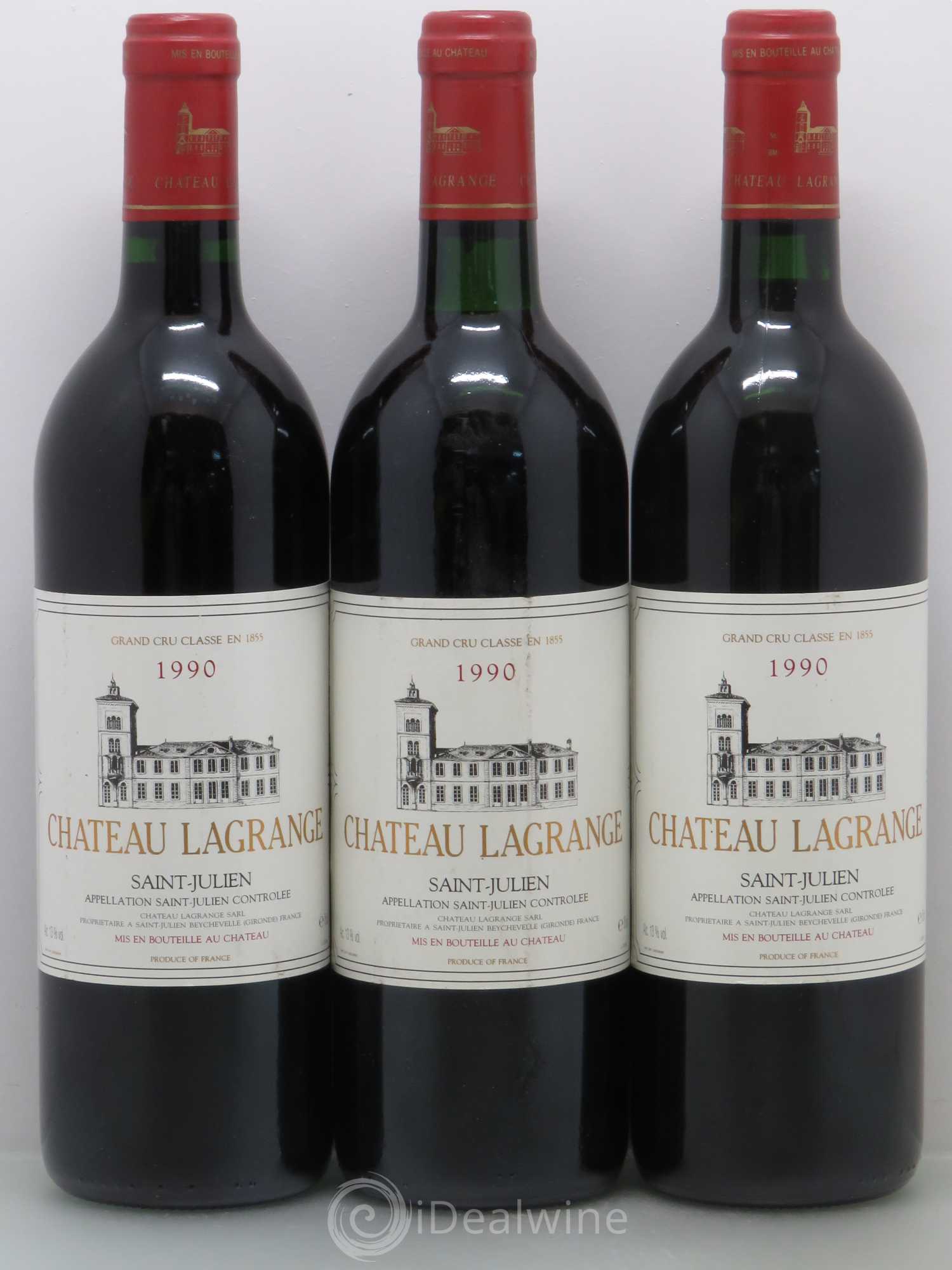 Château Lagrange 3ème Grand Cru Classé 1990 - Lot de 6 bouteilles - 2