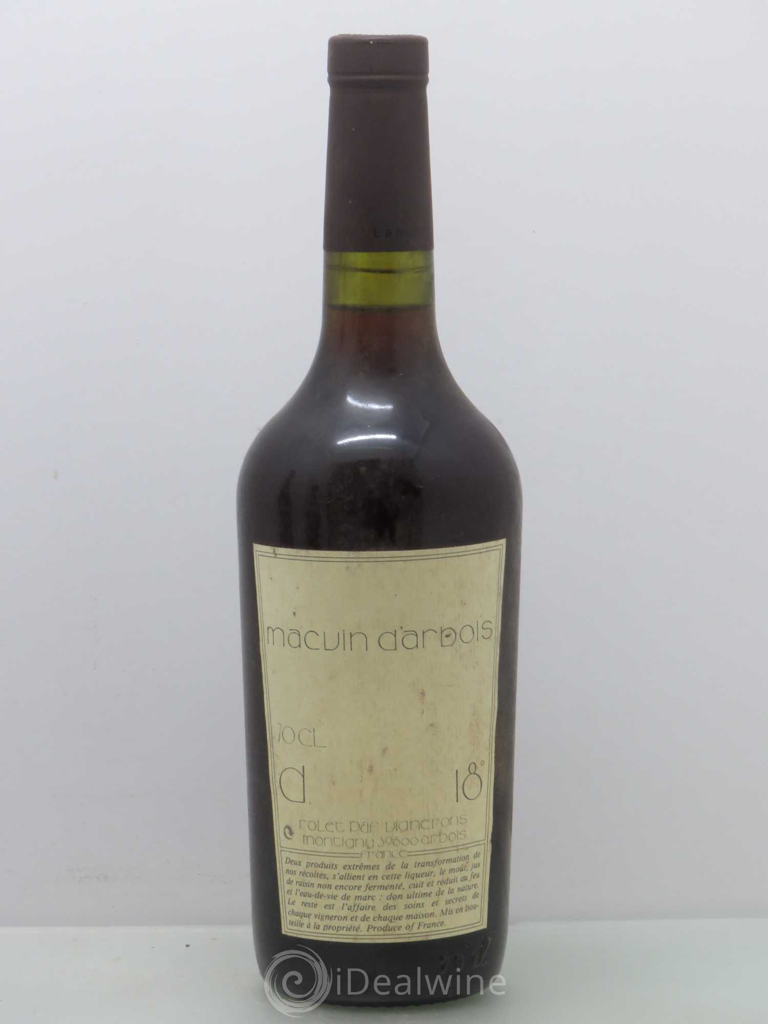 Arbois Macvin Rolet P&F - Posten von 1 Flasche - 0