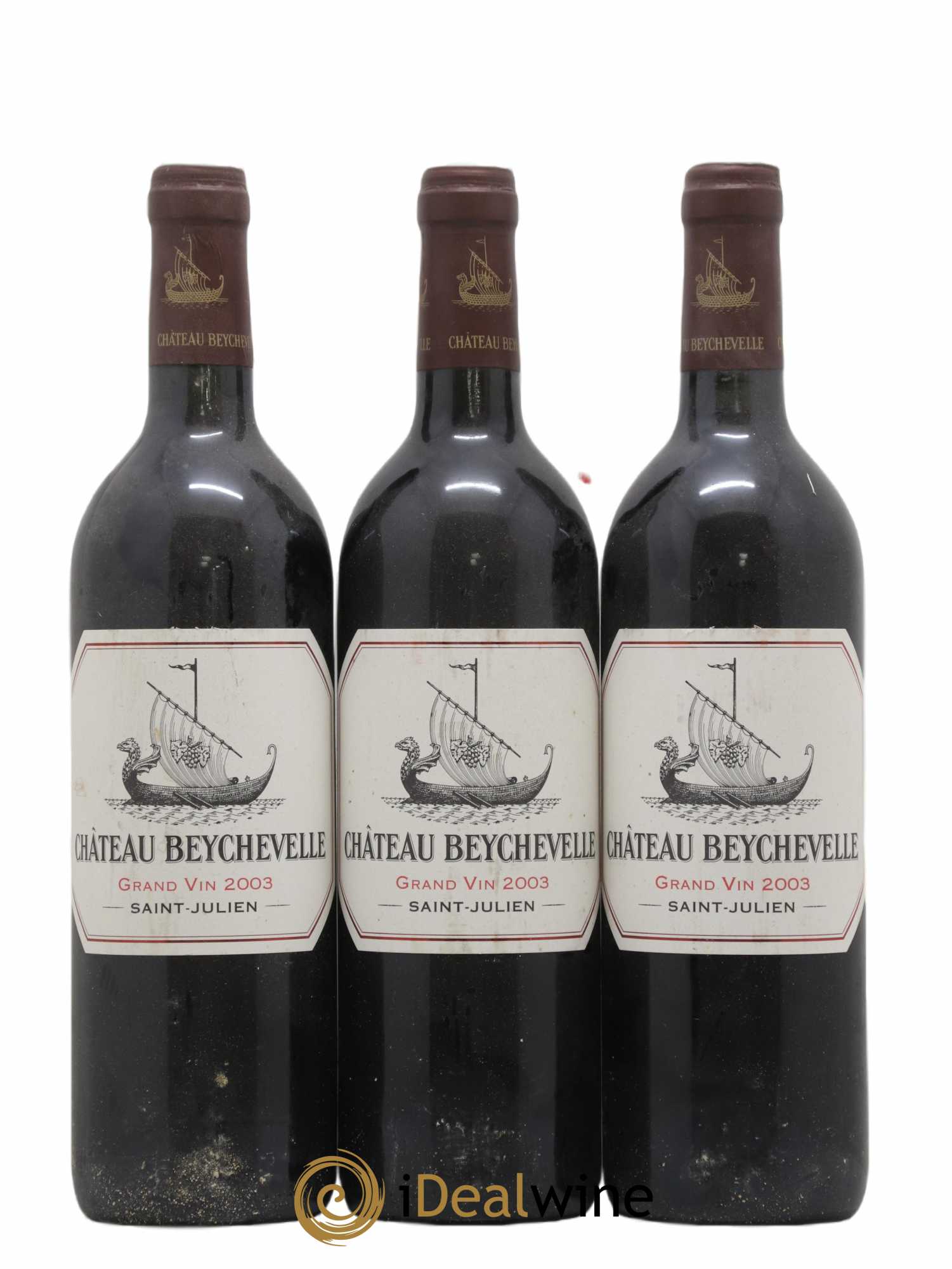 Château Beychevelle 4ème Grand Cru Classé 2003 - Lot of 6 bottles - 2