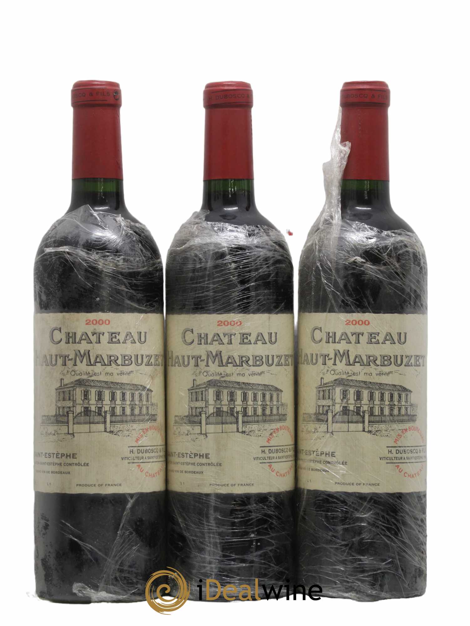 Château Haut Marbuzet 2000 - Lot of 12 bottles - 2