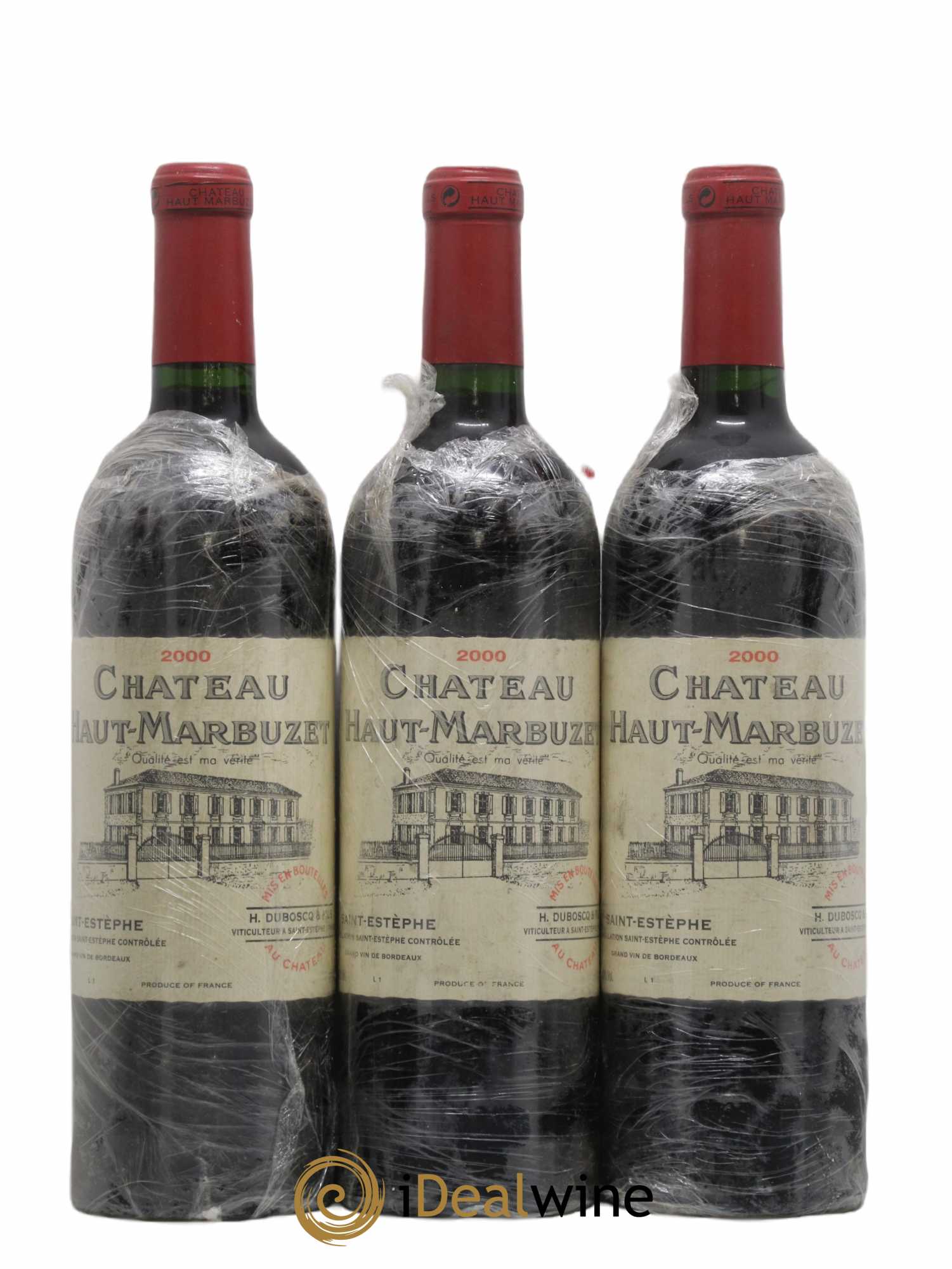 Château Haut Marbuzet 2000 - Lot of 12 bottles - 3