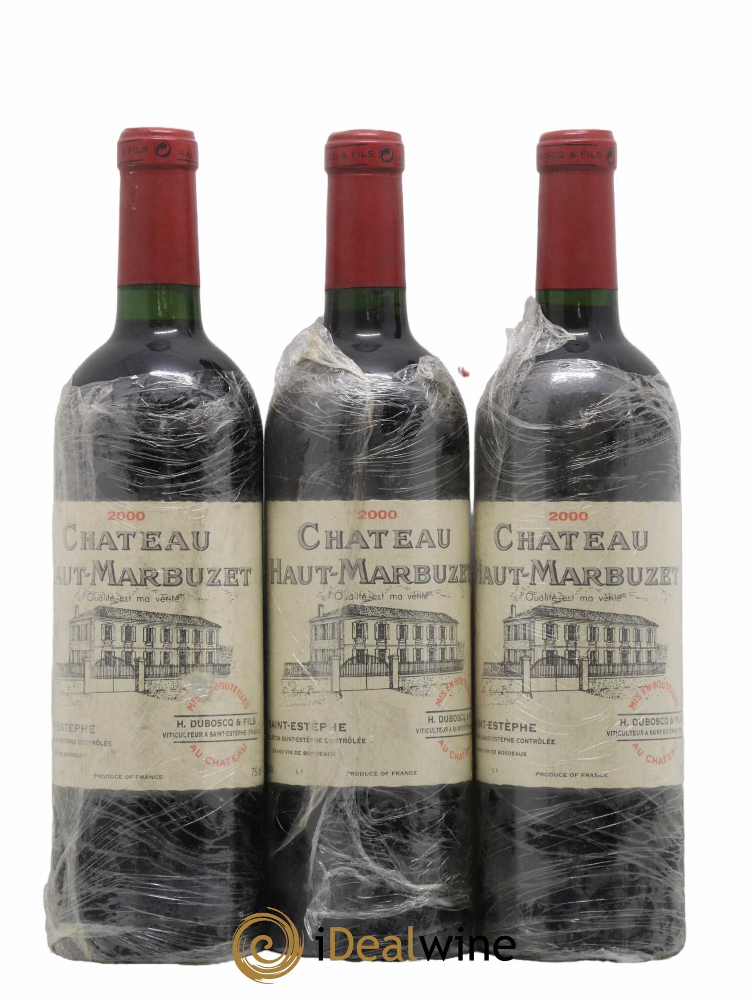 Château Haut Marbuzet 2000 - Lot of 12 bottles - 4