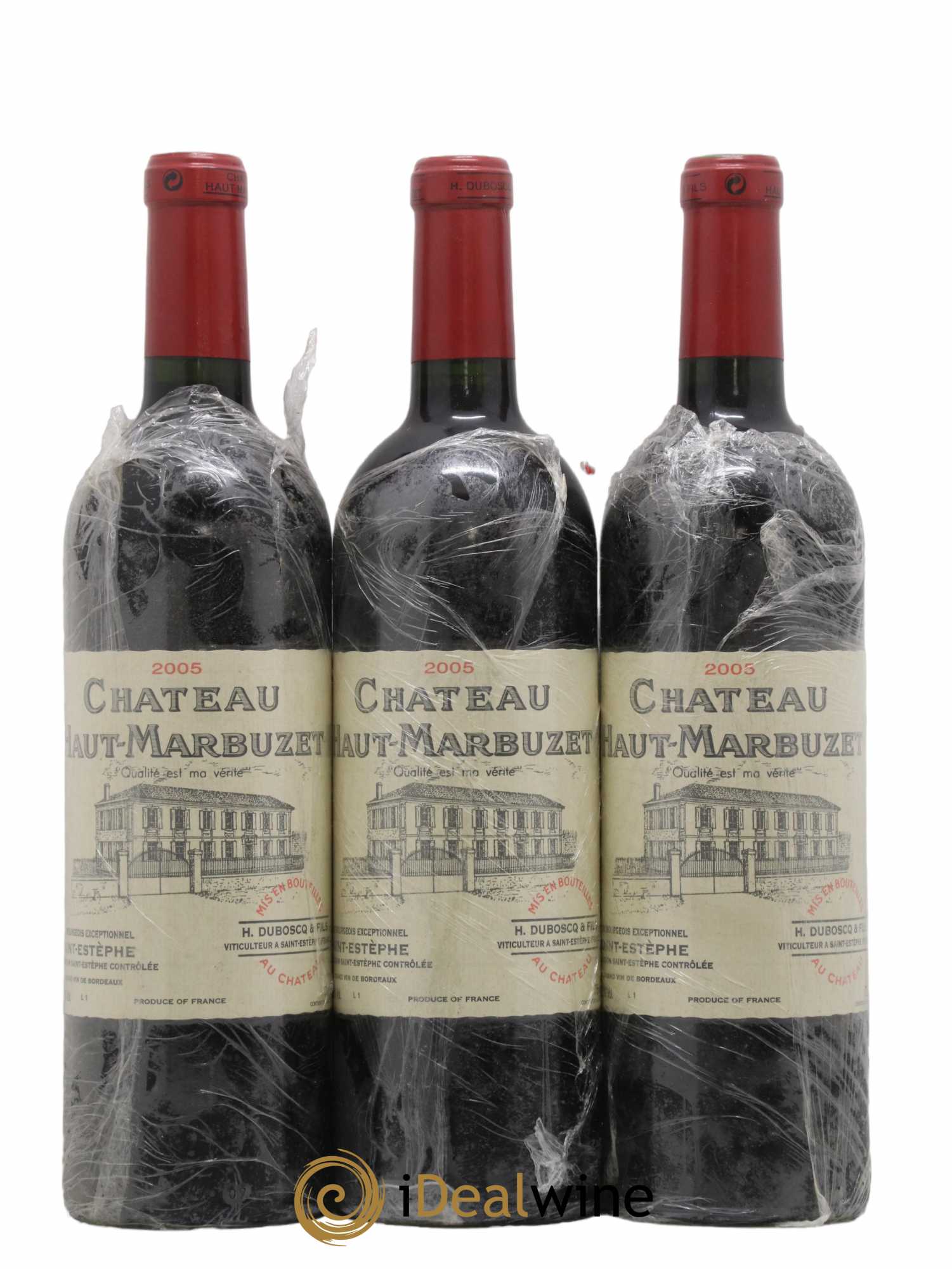 Château Haut Marbuzet 2005 - Lot of 12 bottles - 3