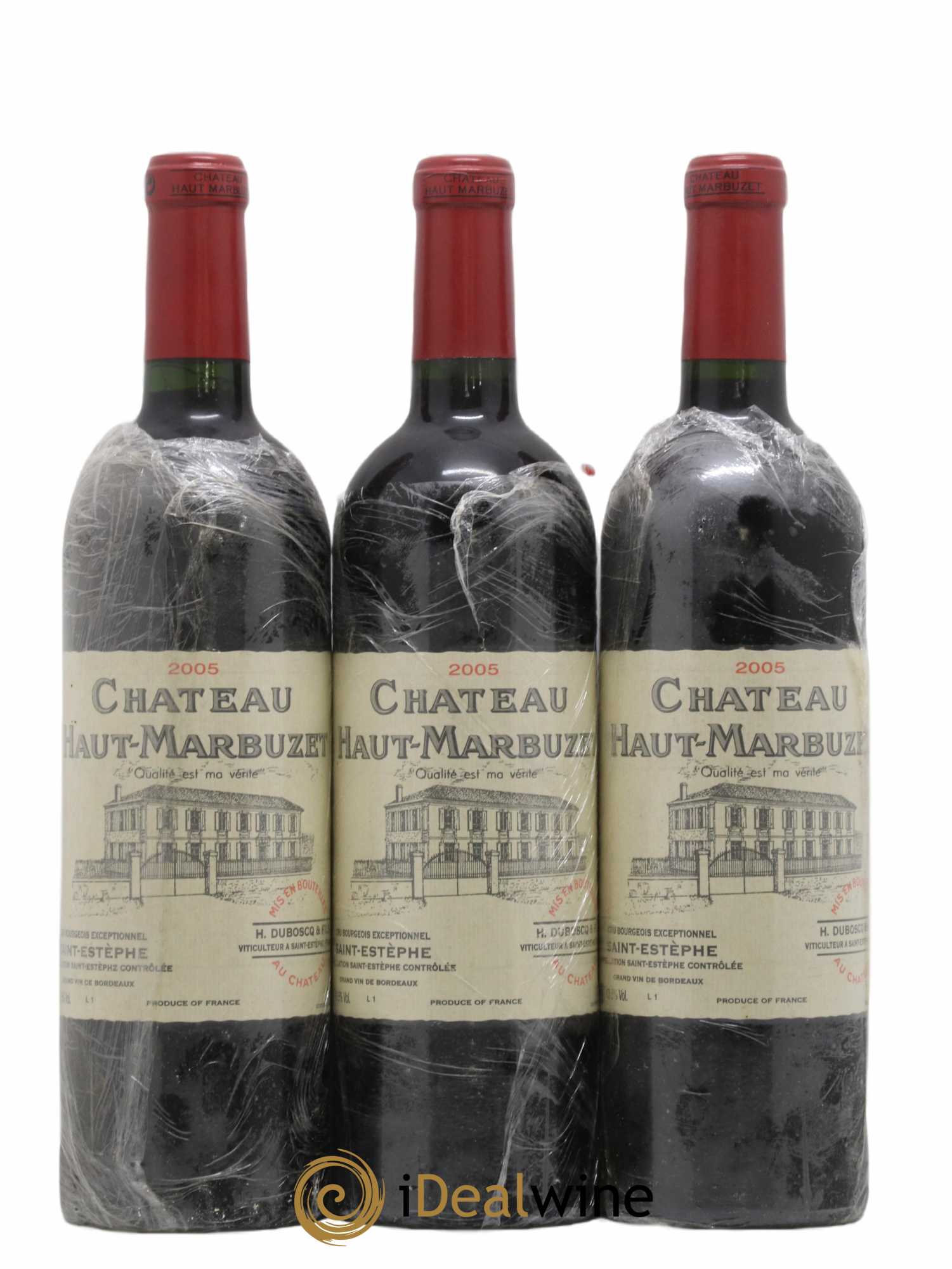 Château Haut Marbuzet 2005 - Lot of 12 bottles - 4