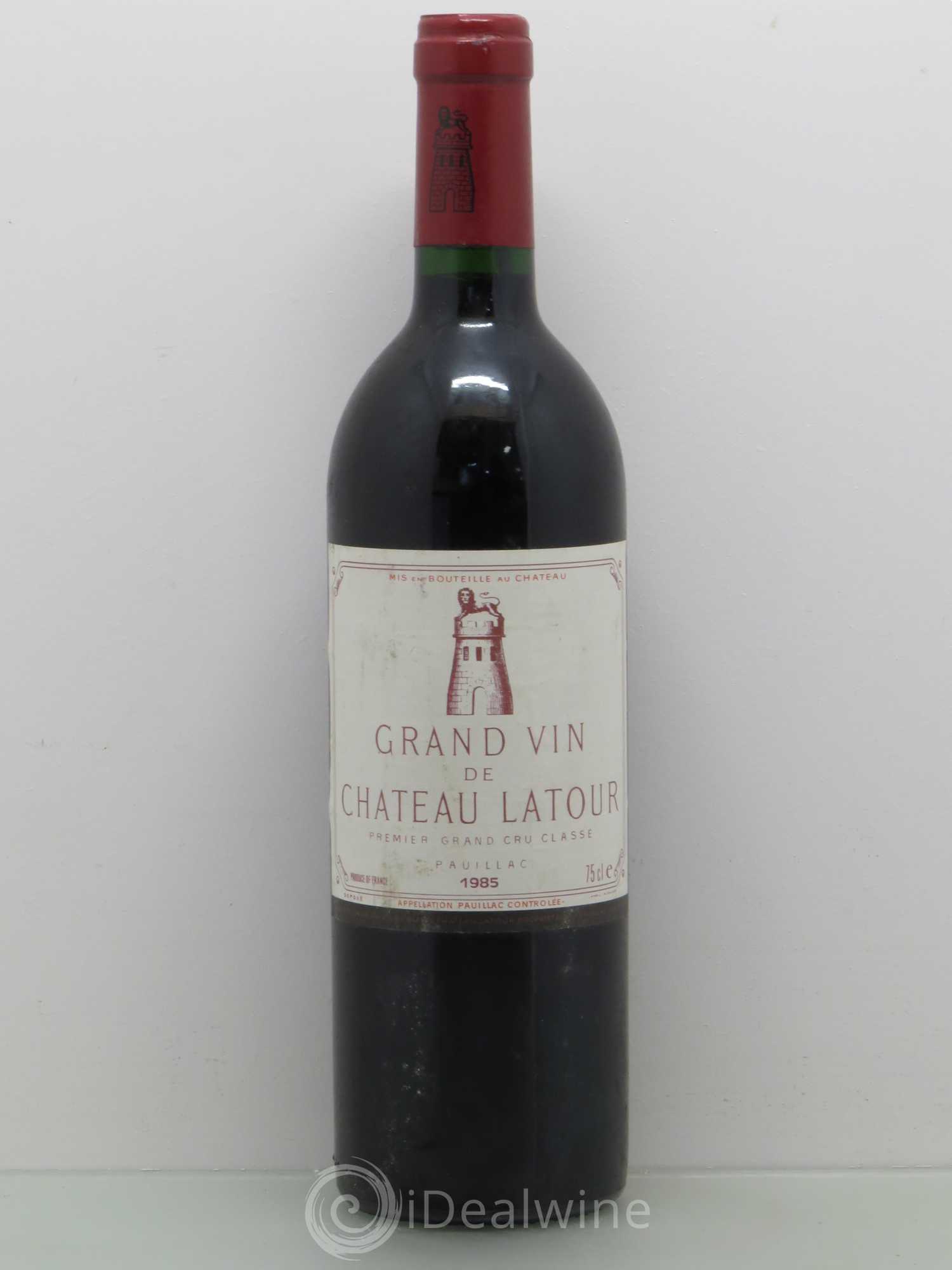 Château Latour 1er Grand Cru Classé 1985 - Lot de 1 bouteille - 0