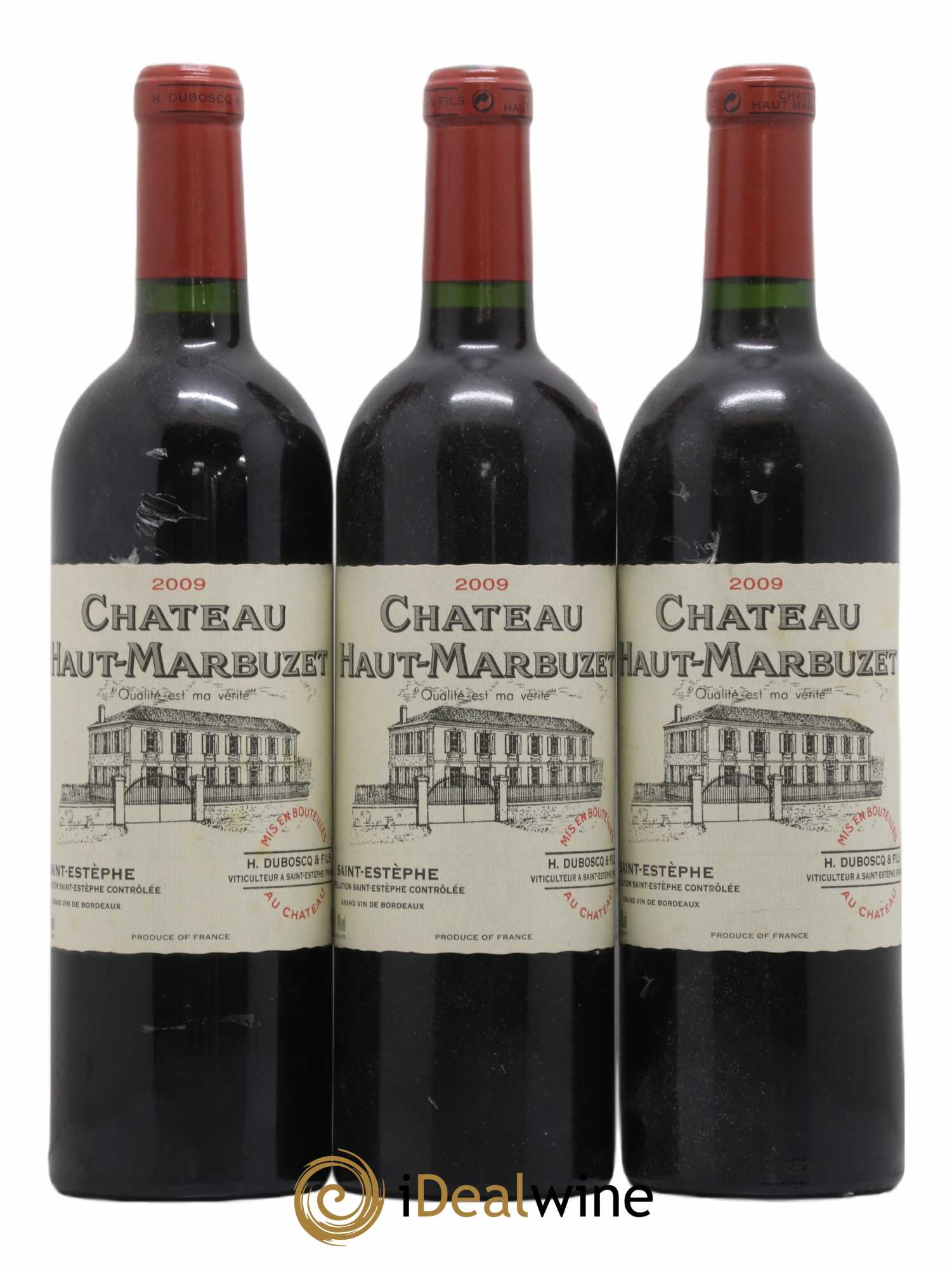 Château Haut Marbuzet 2009 - Lot of 12 bottles - 3