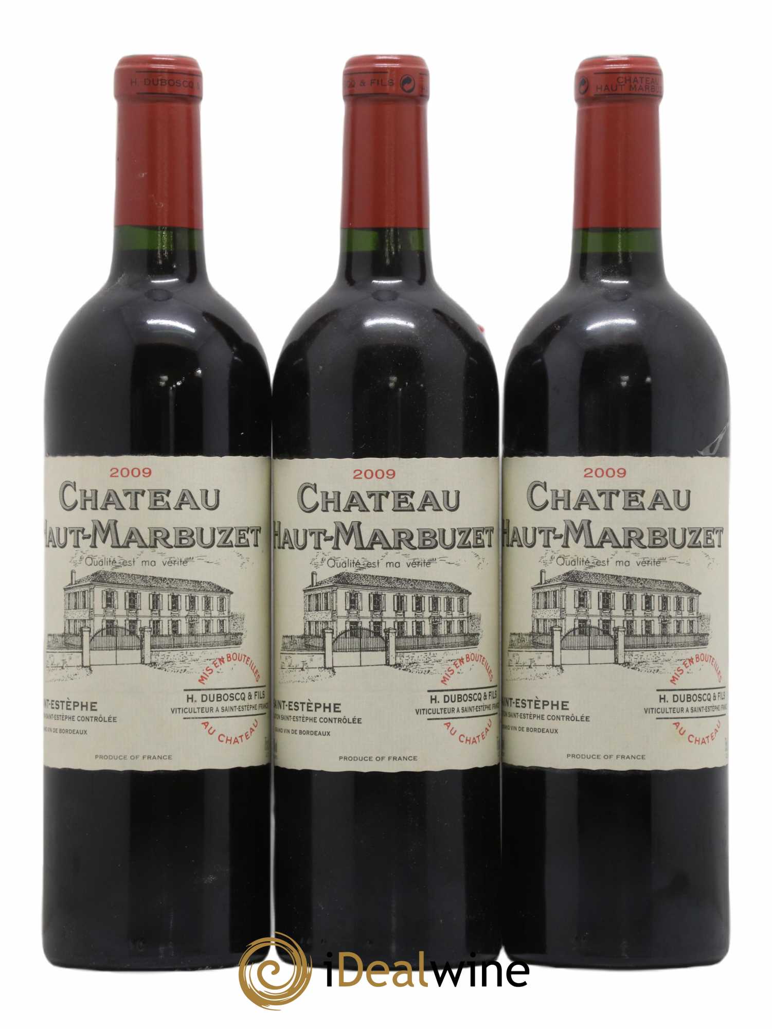Château Haut Marbuzet 2009 - Lot of 12 bottles - 4