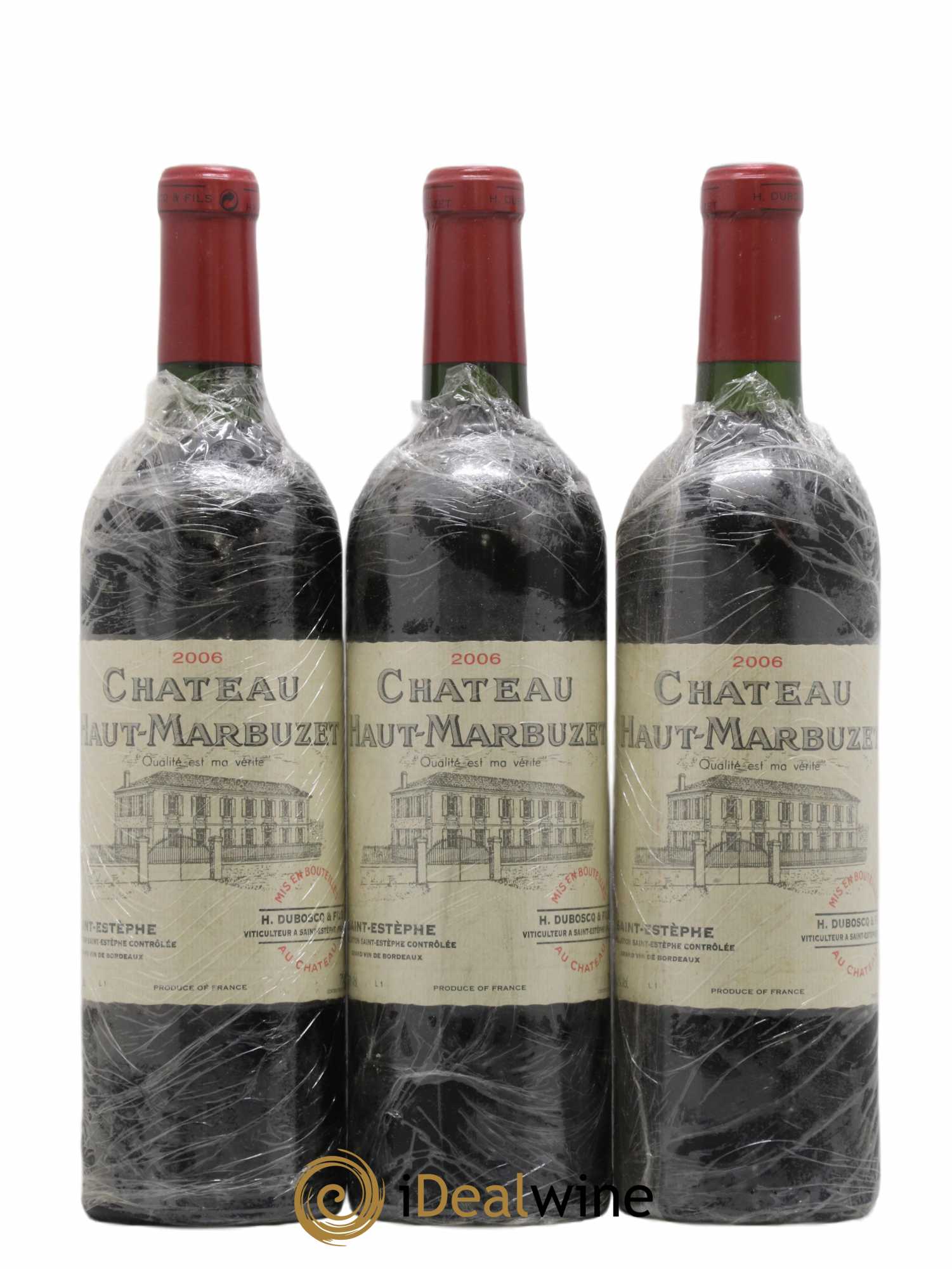 Château Haut Marbuzet 2006 - Lot of 12 bottles - 3