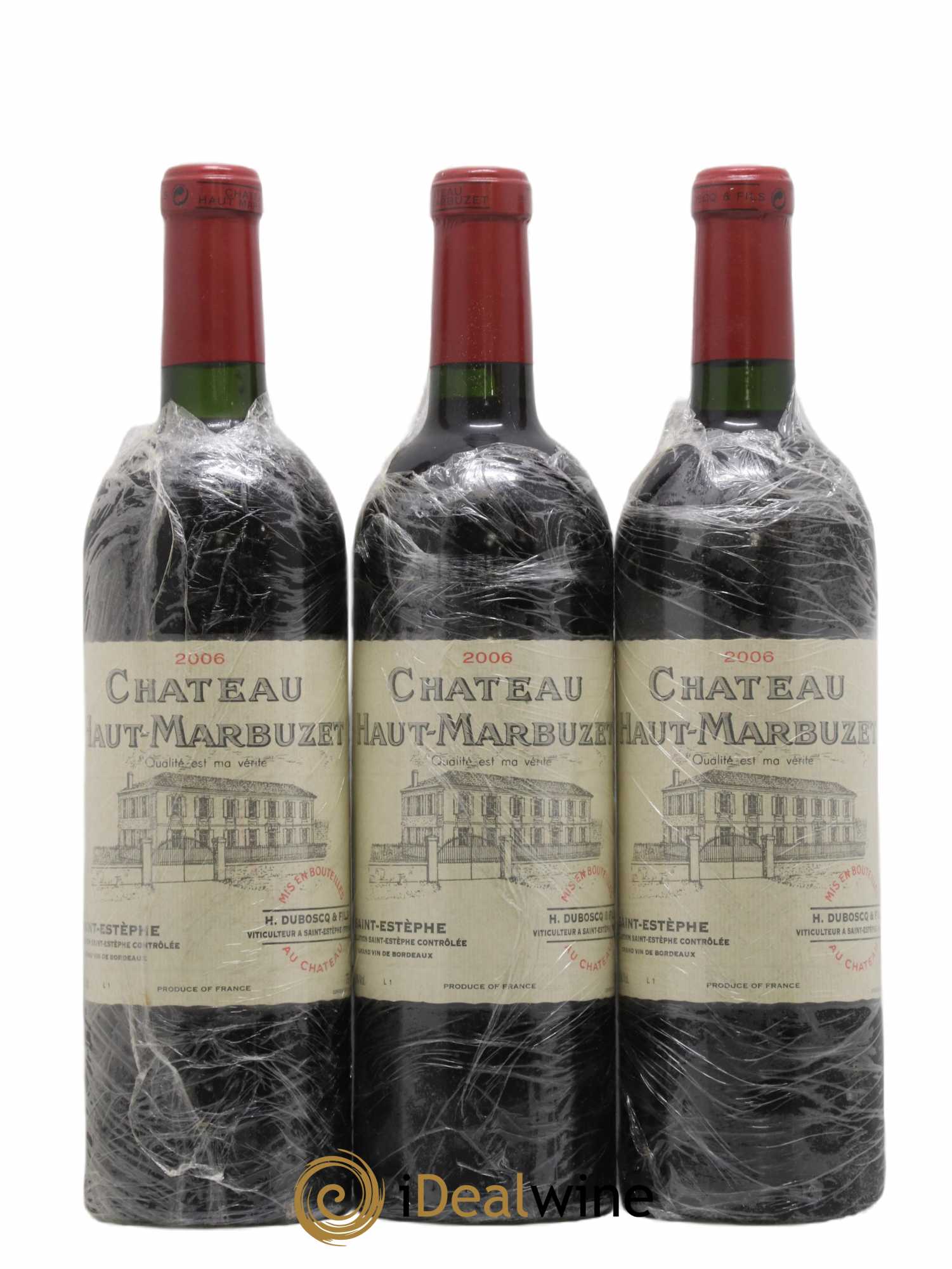 Château Haut Marbuzet 2006 - Lot of 12 bottles - 4