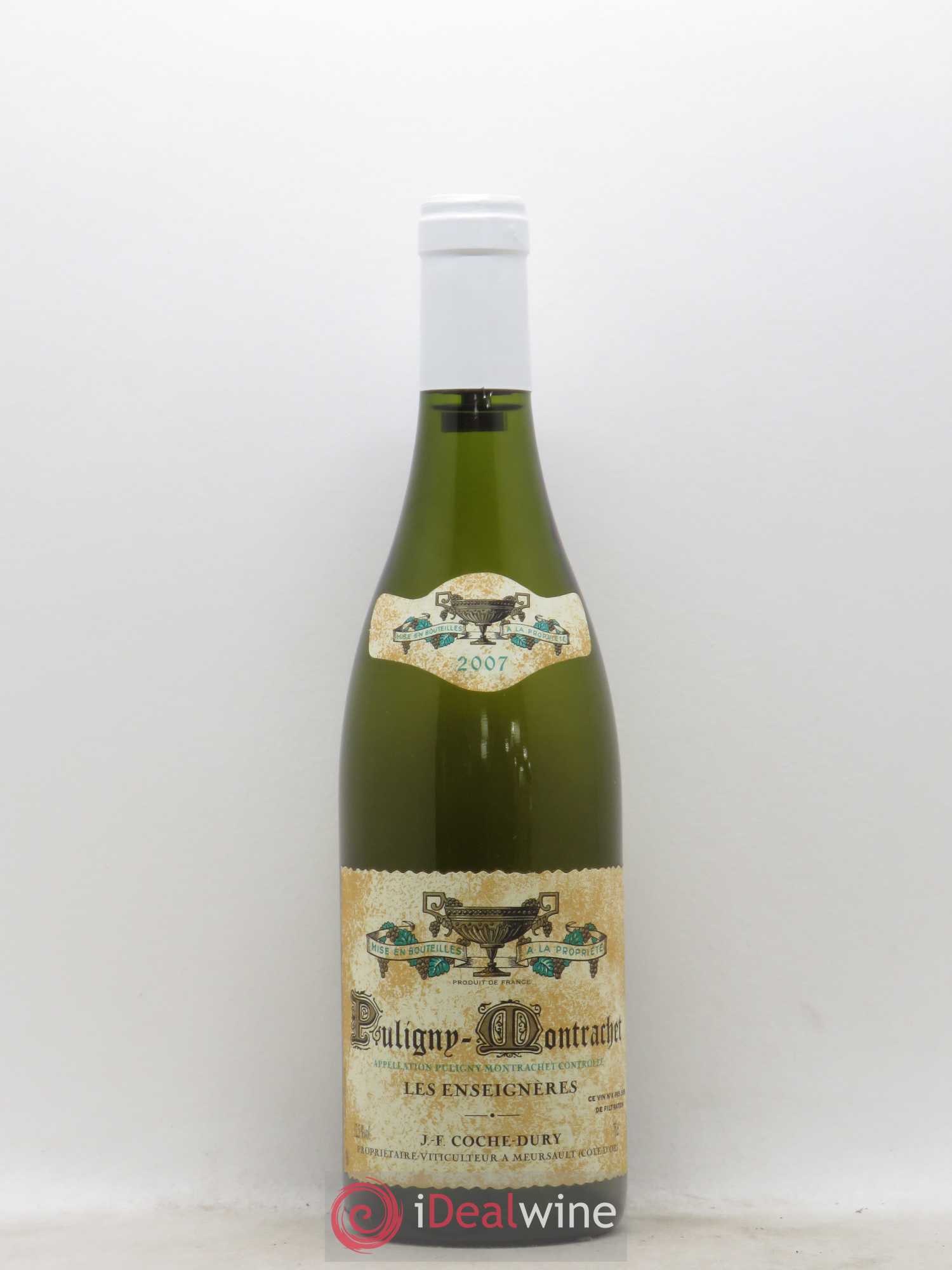 Puligny-Montrachet Les Enseignères Coche Dury (Domaine) 2007 - Lot de 1 bouteille - 0