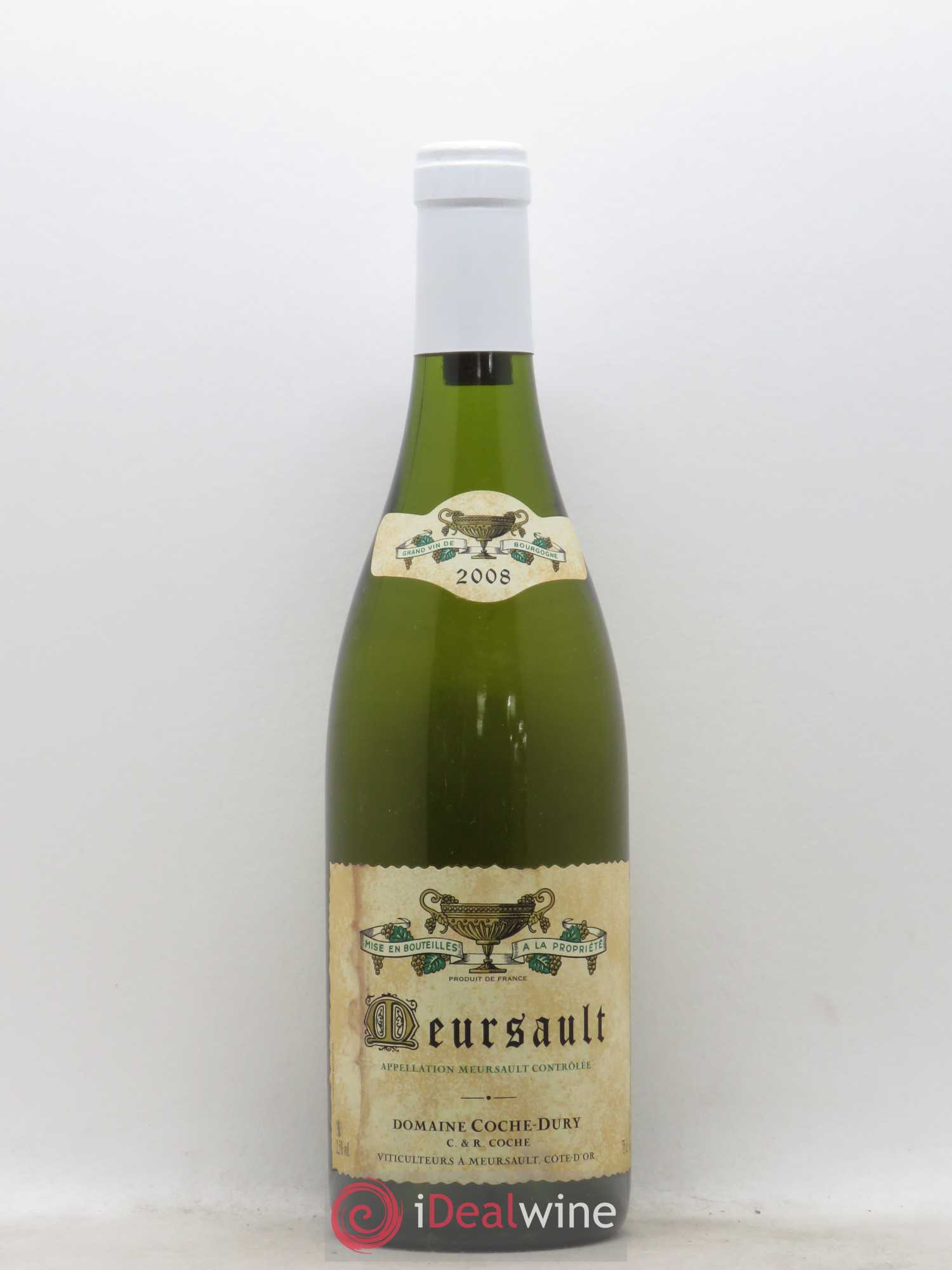 Meursault Coche Dury (Domaine) 2008 - Lot de 1 bouteille - 0