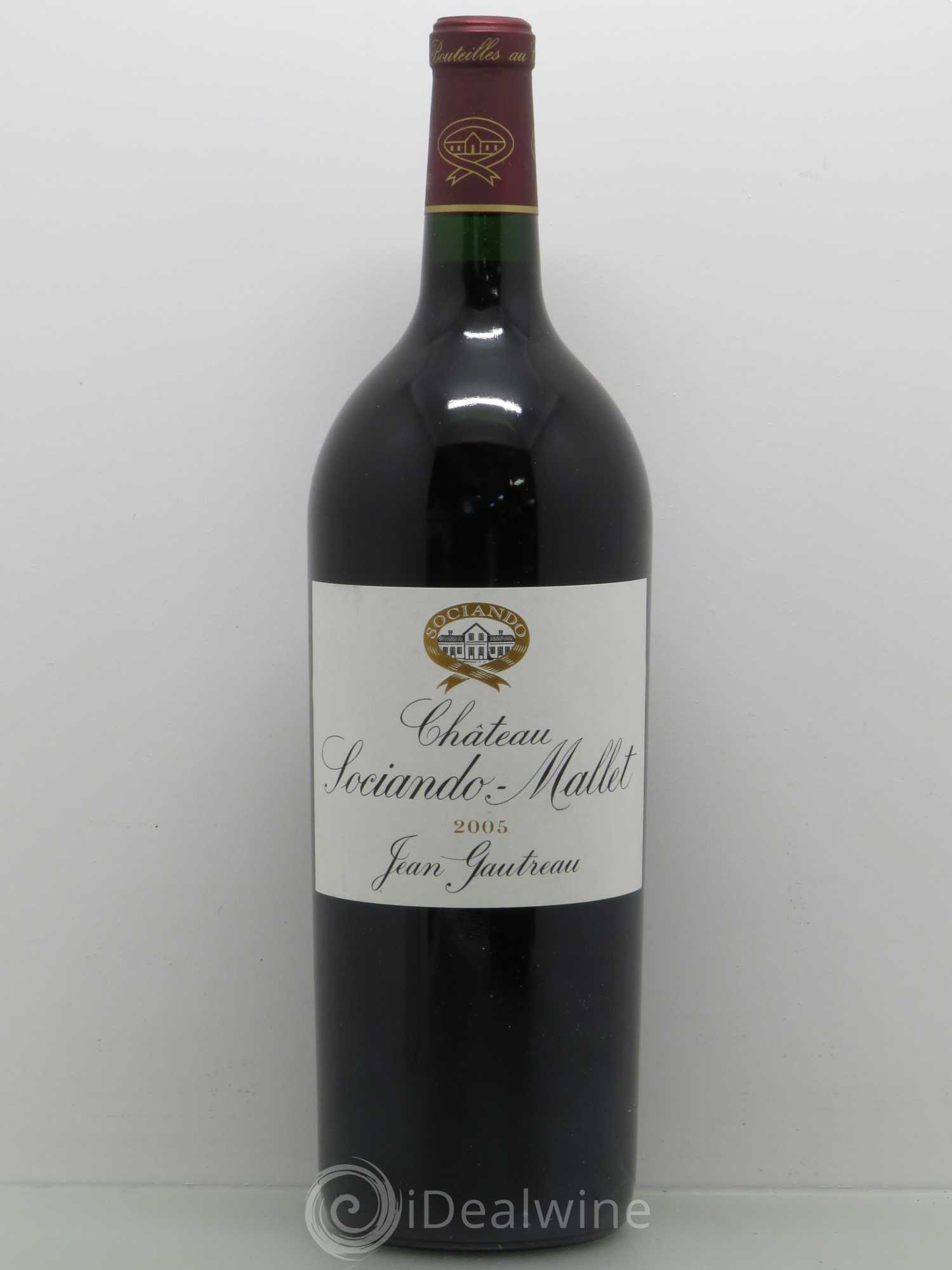 Château Sociando Mallet 2005 - Lot de 1 magnum - 0
