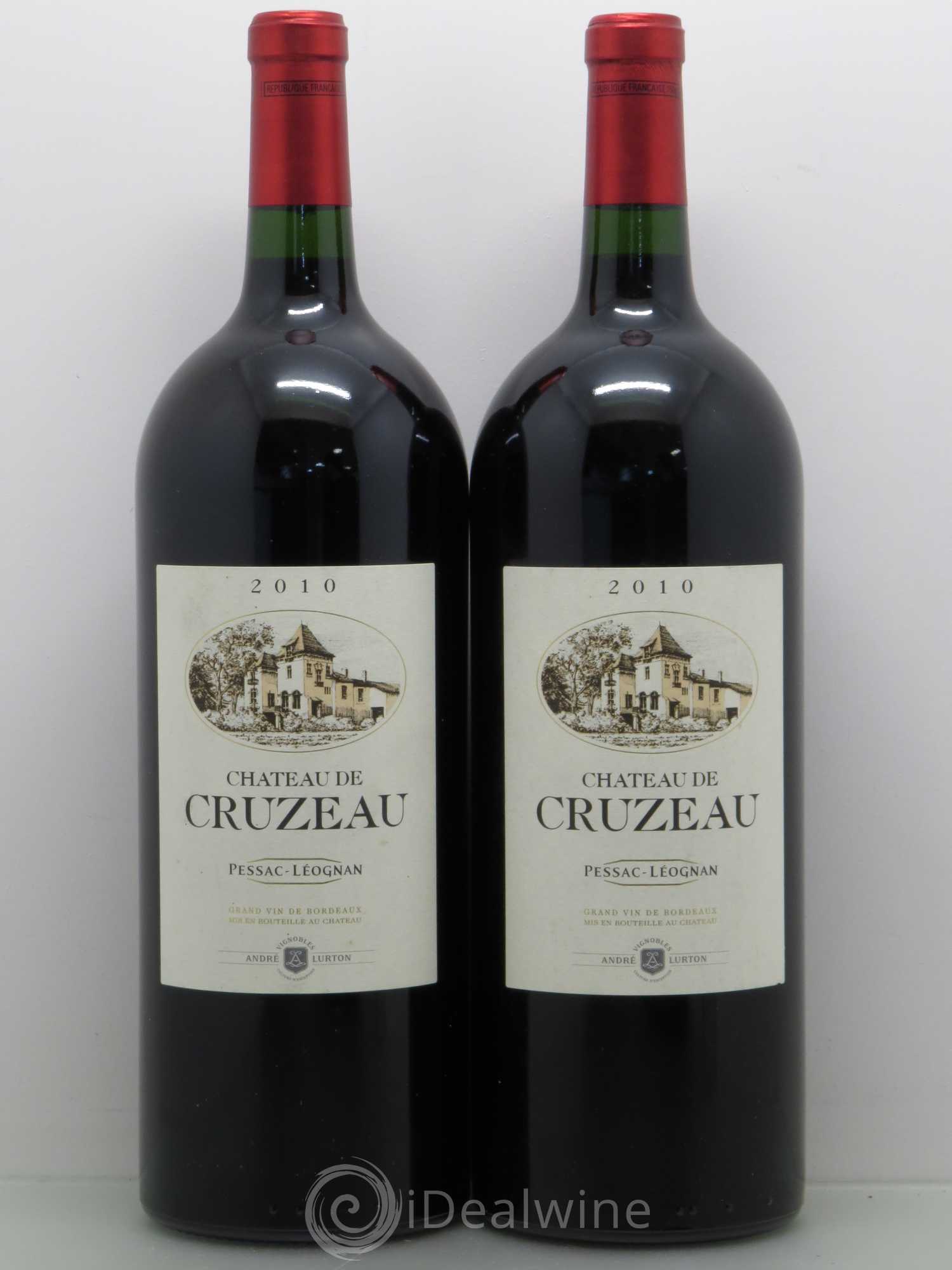 Château de Cruzeau 2010 - Lot de 2 magnums - 0