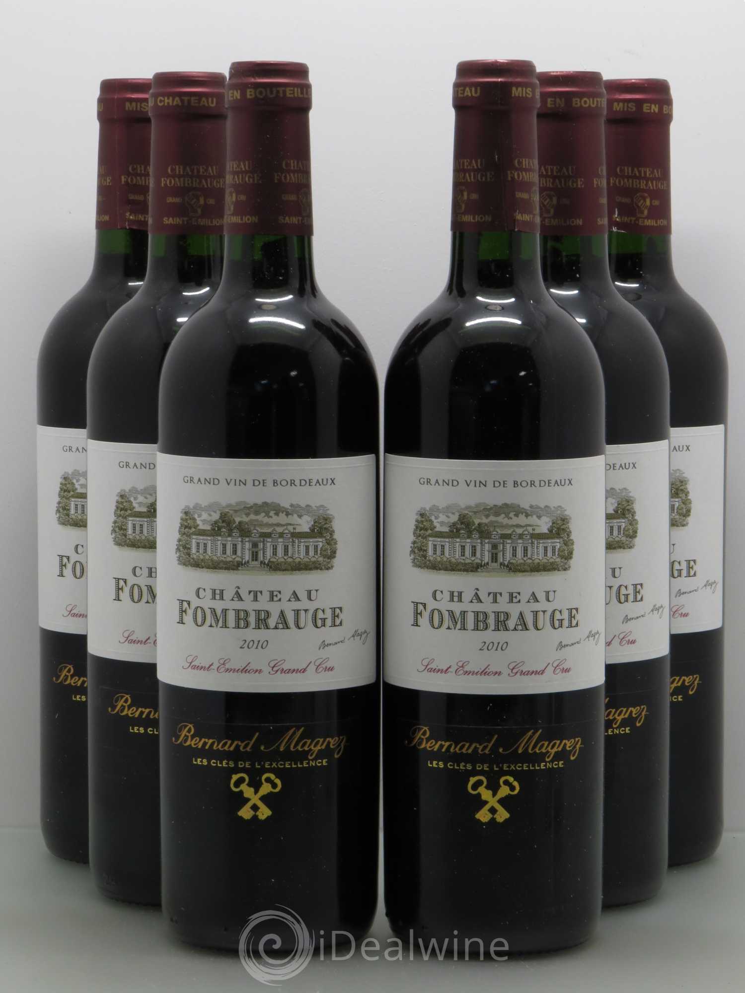 Château Fombrauge Grand Cru Classé 2010 - Lot de 6 bouteilles - 0