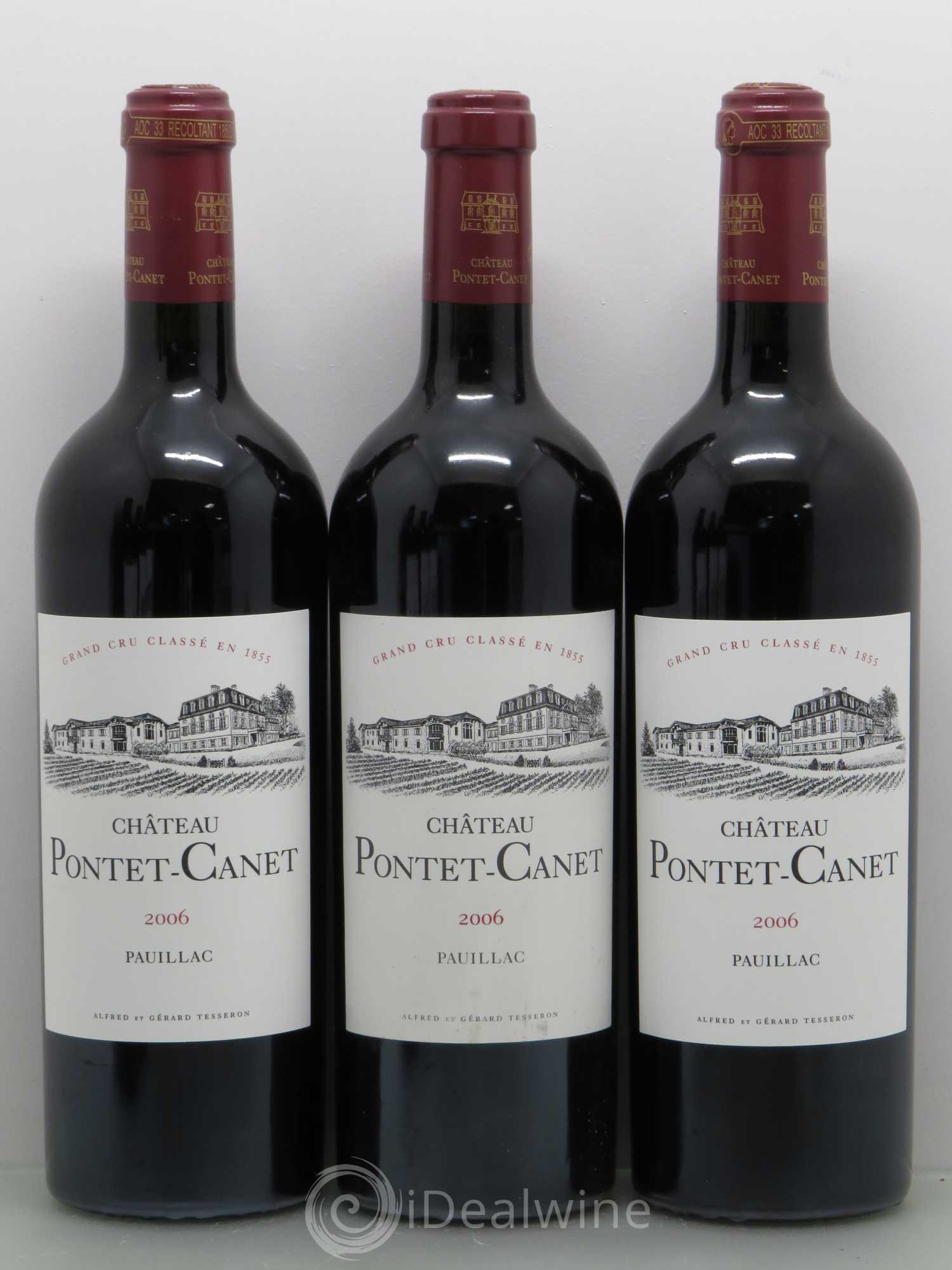 Château Pontet Canet 5ème Grand Cru Classé 2006 - Lot de 6 bouteilles - 2