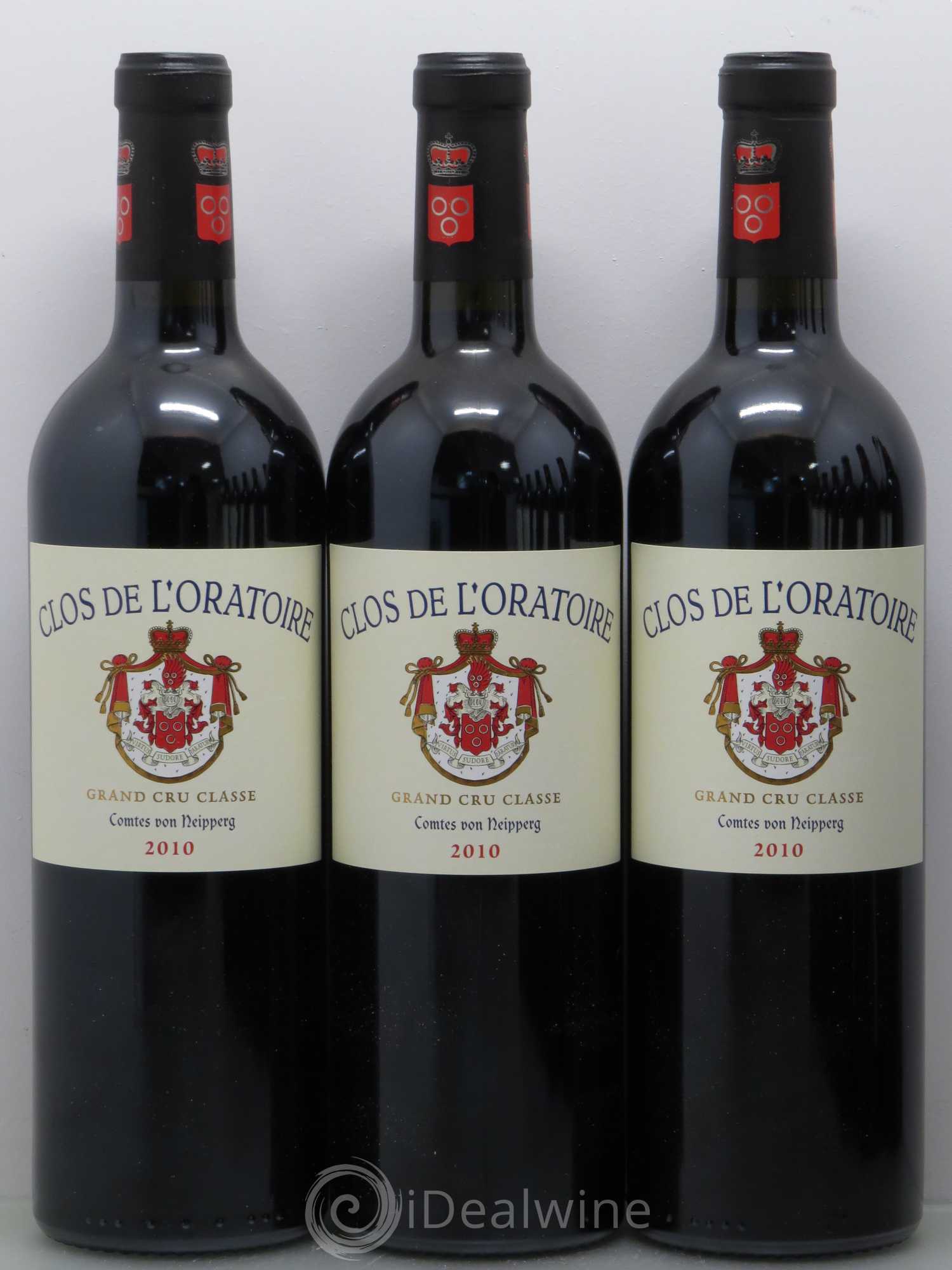 Clos de l'Oratoire Grand Cru Classé 2010 - Lot de 12 bouteilles - 2
