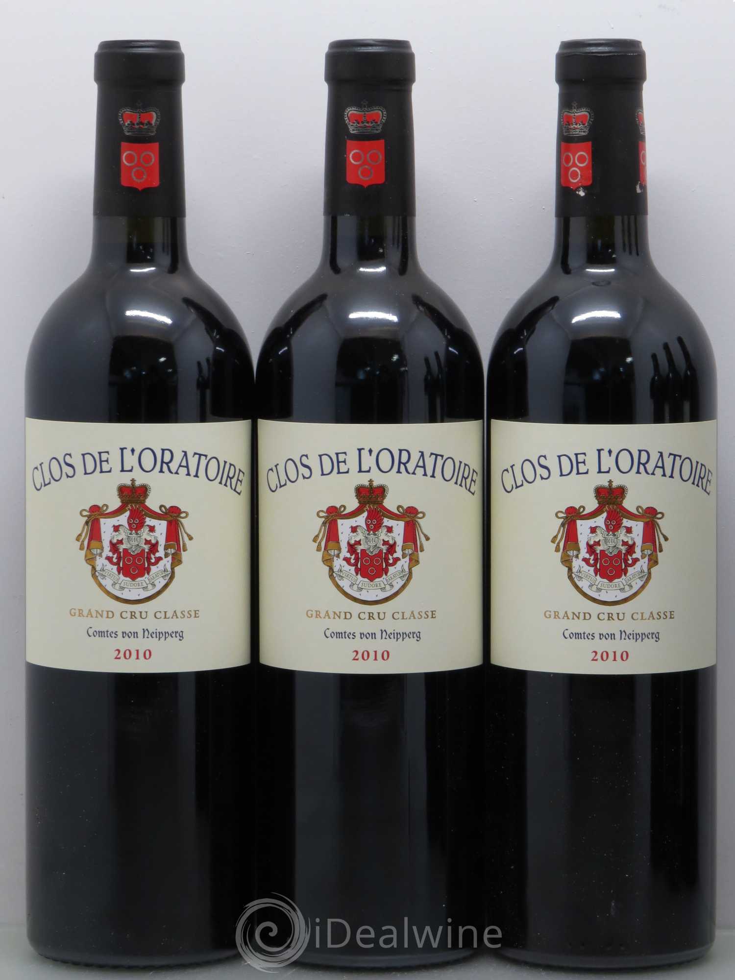 Clos de l'Oratoire Grand Cru Classé 2010 - Lot de 12 bouteilles - 3