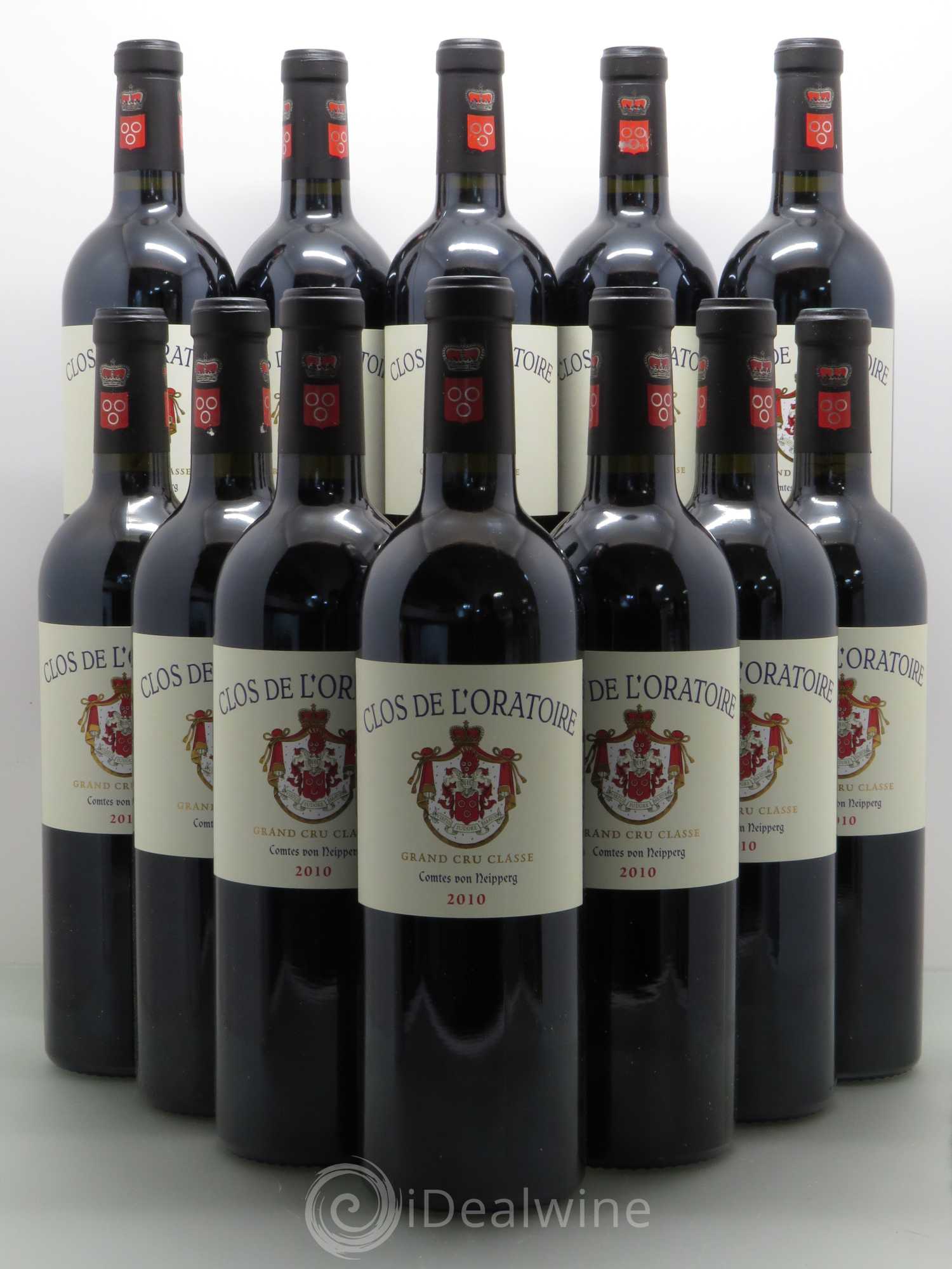 Clos de l'Oratoire Grand Cru Classé 2010 - Lot de 12 bouteilles - 0