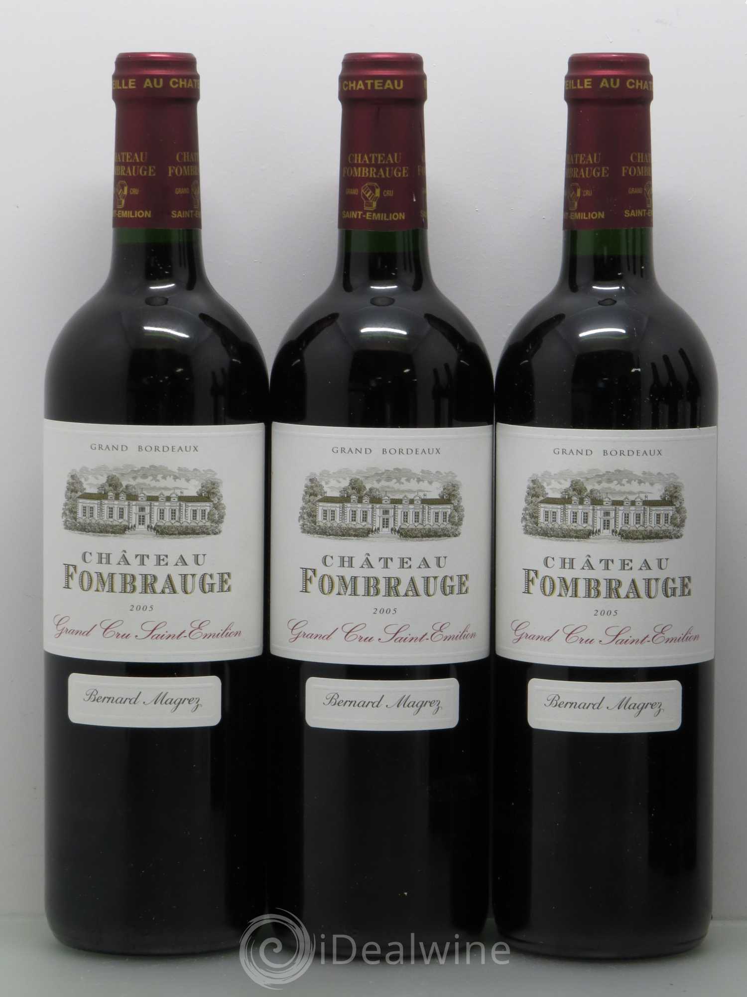 Château Fombrauge Grand Cru Classé 2005 - Lot de 6 bouteilles - 1