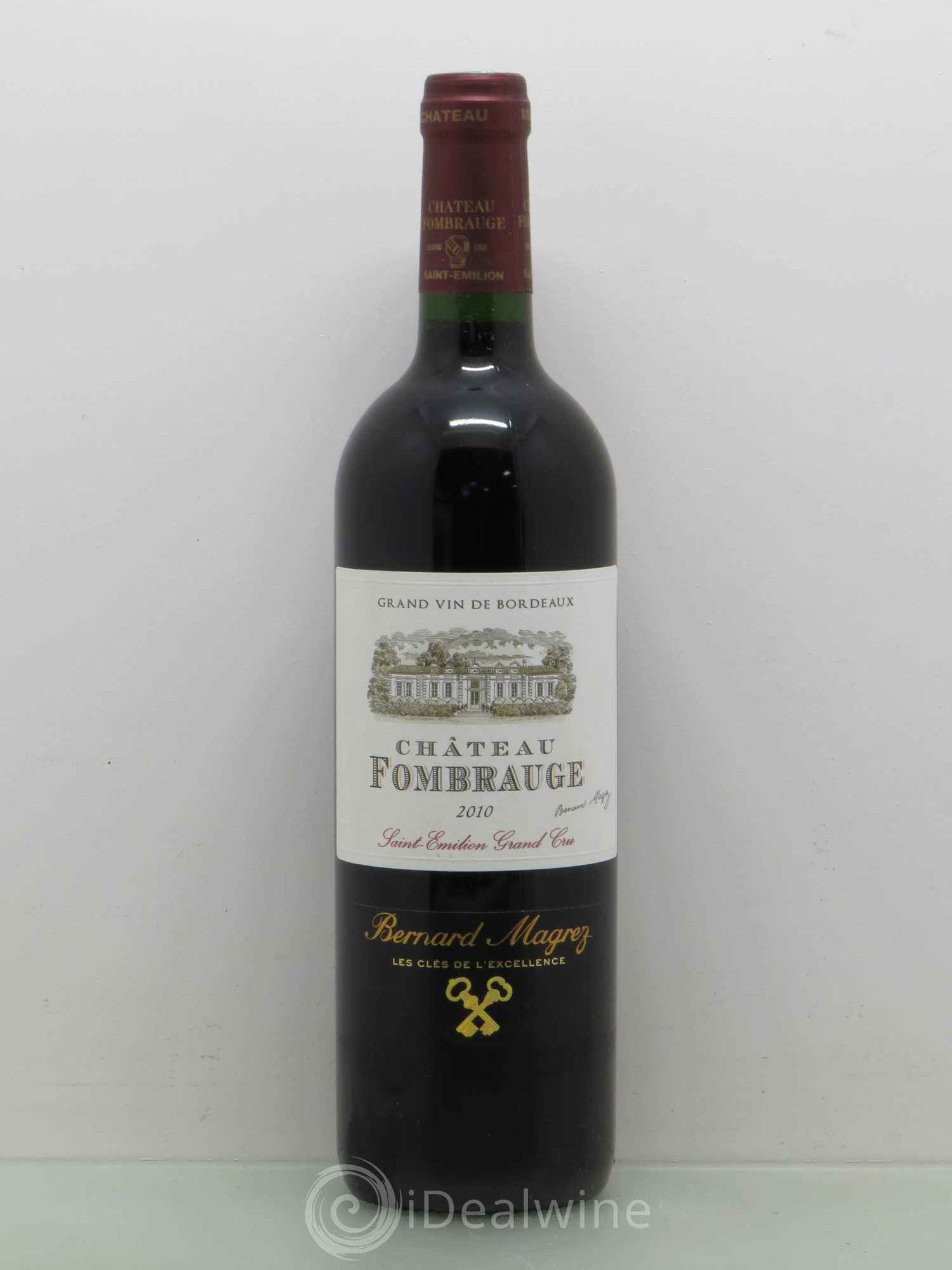 Château Fombrauge Grand Cru Classé 2010 - Lot de 1 bouteille - 0