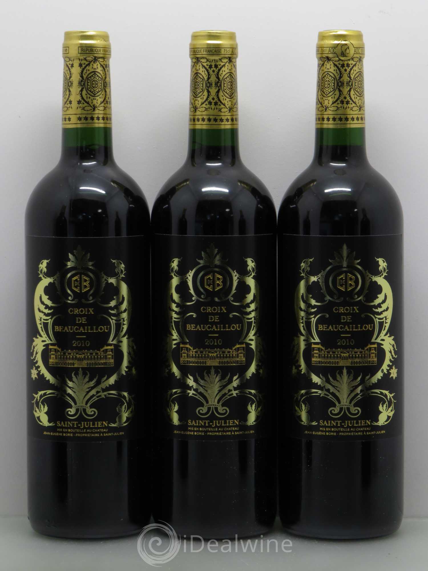 La Croix de Beaucaillou Second Vin 2010 - Lot de 5 bouteilles - 1