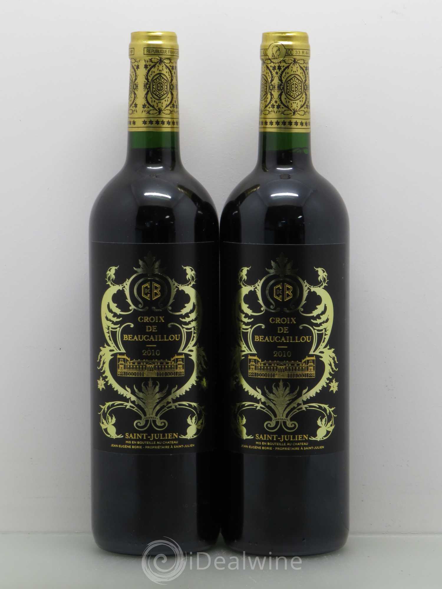 La Croix de Beaucaillou Second Vin 2010 - Lot de 5 bouteilles - 2