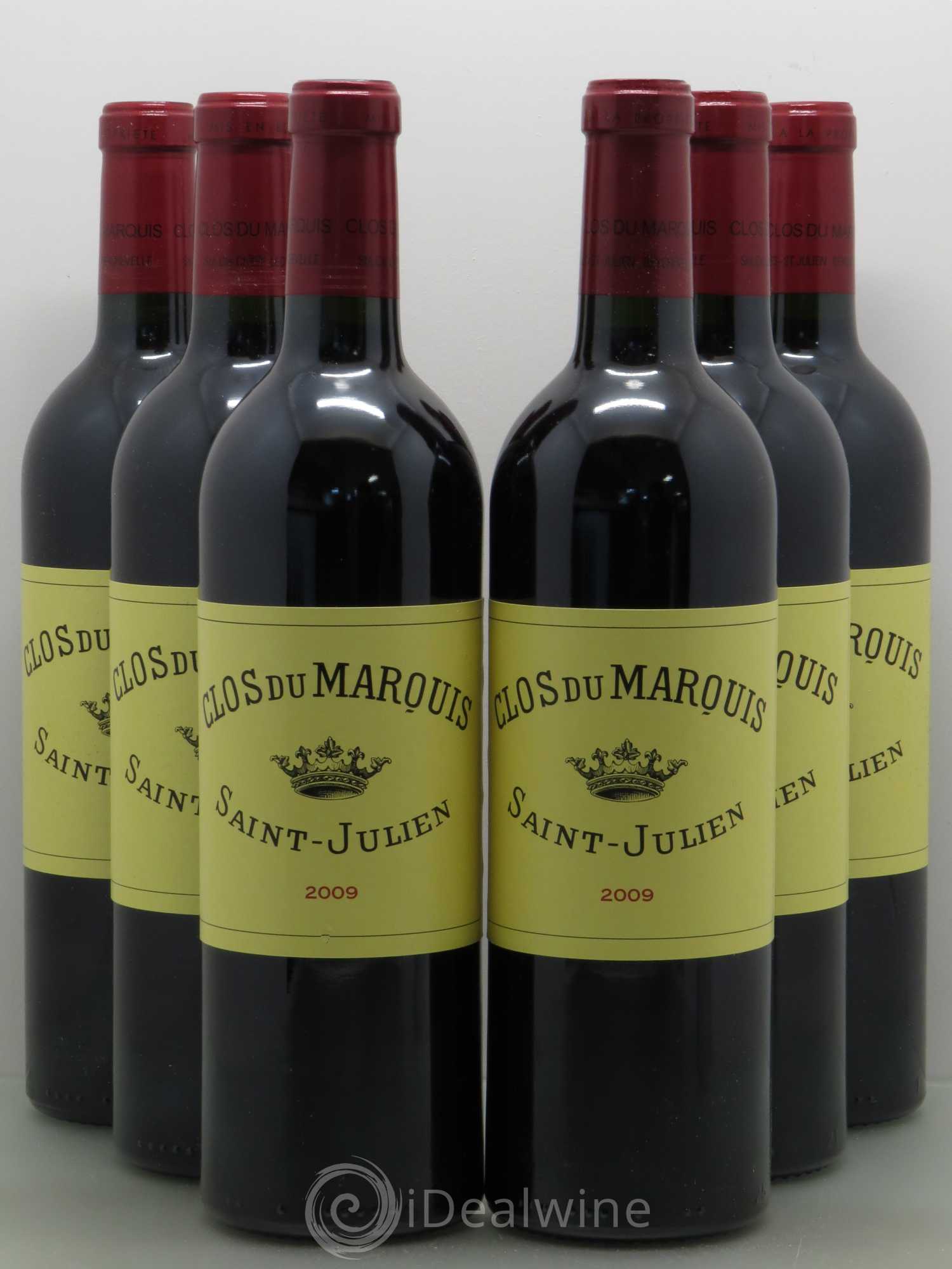 Clos du Marquis 2009 - Lot de 6 bouteilles - 0