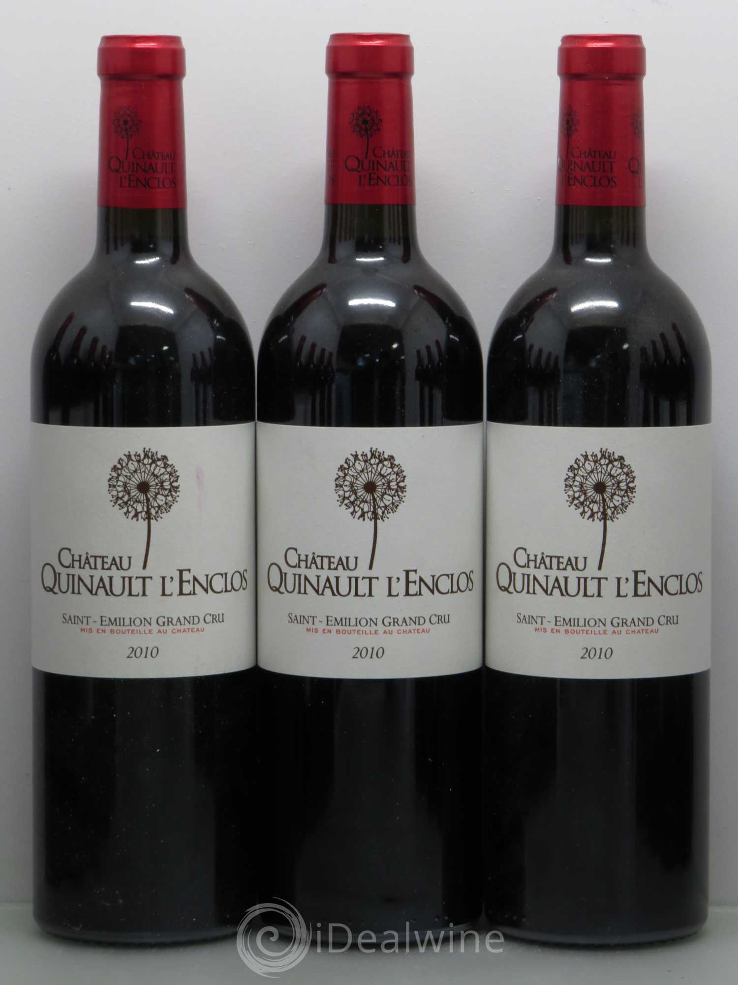 Château Quinault L'Enclos 2010 - Lot de 12 bouteilles - 1