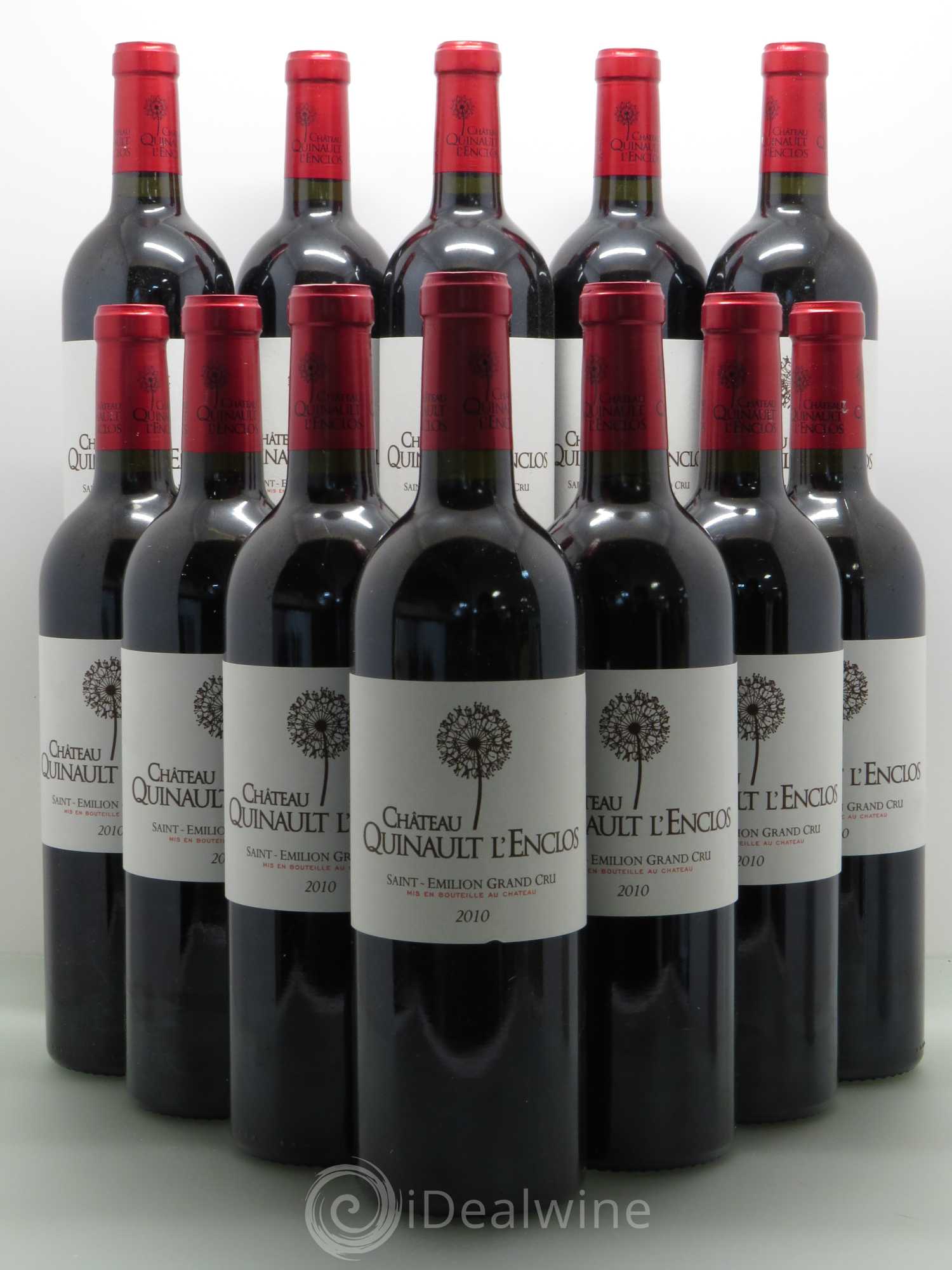 Château Quinault L'Enclos 2010 - Lot de 12 bouteilles - 0