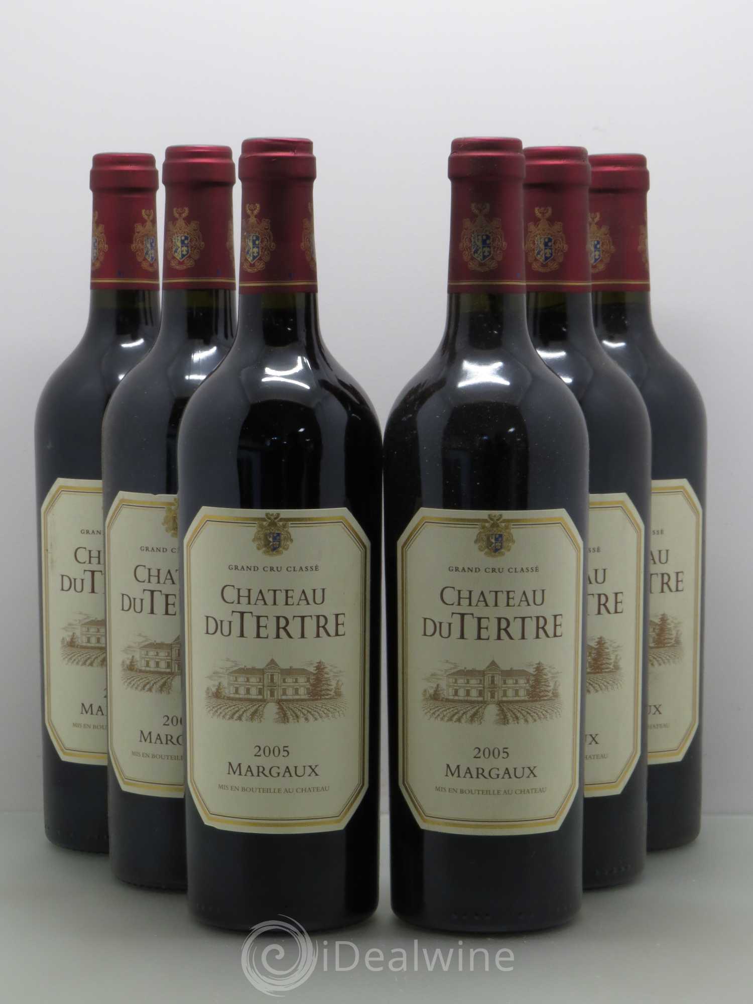 Château du Tertre 5ème Grand Cru Classé 2005 - Lot de 6 bouteilles - 0