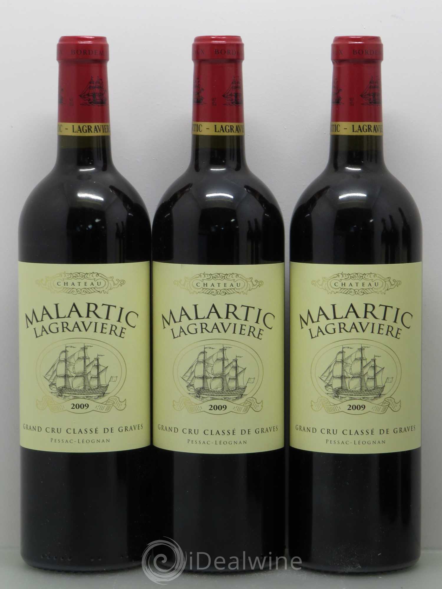 Château Malartic-Lagravière Cru Classé de Graves 2009 - Lot de 6 bouteilles - 1
