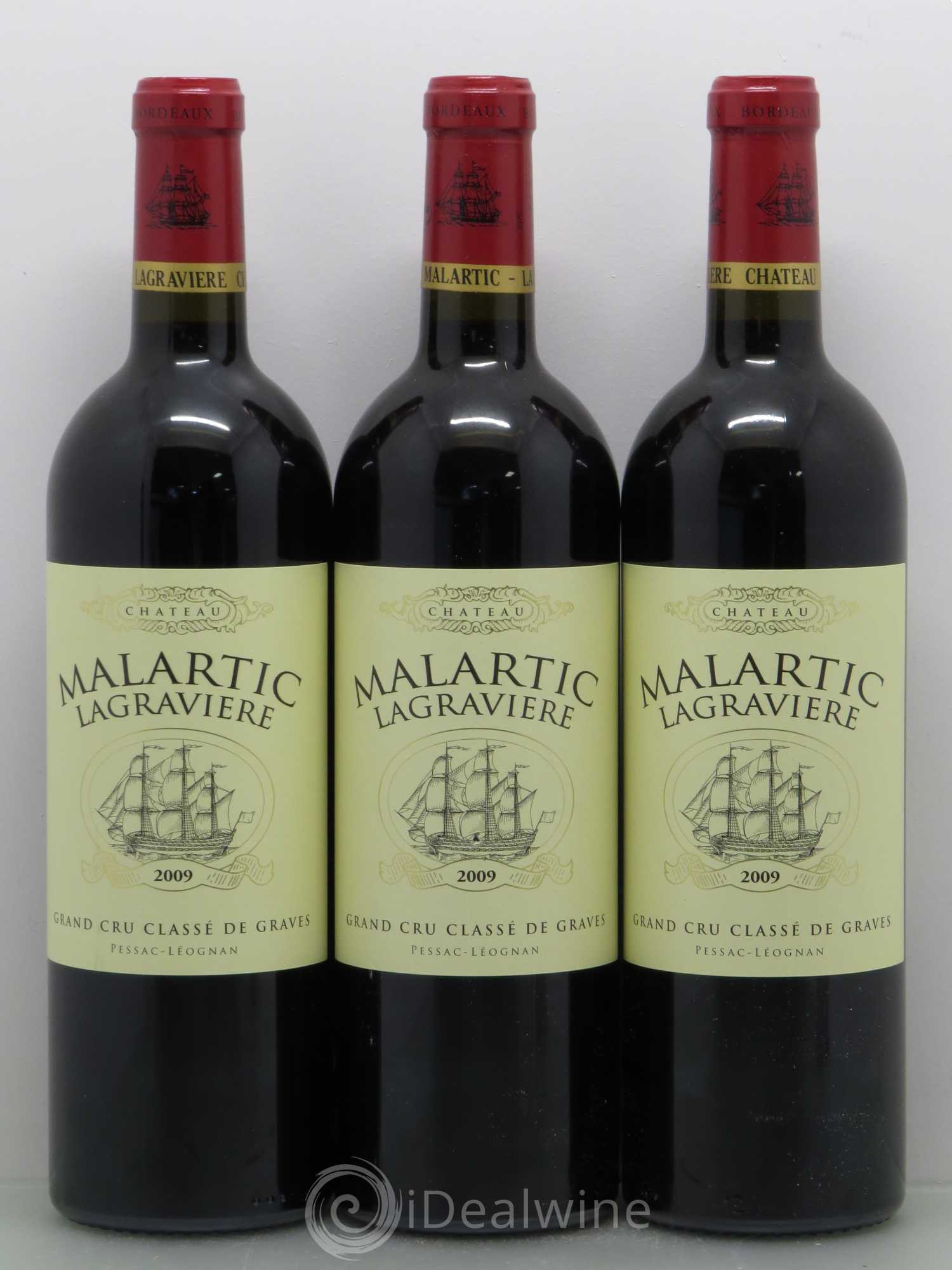 Château Malartic-Lagravière Cru Classé de Graves 2009 - Lot de 6 bouteilles - 2