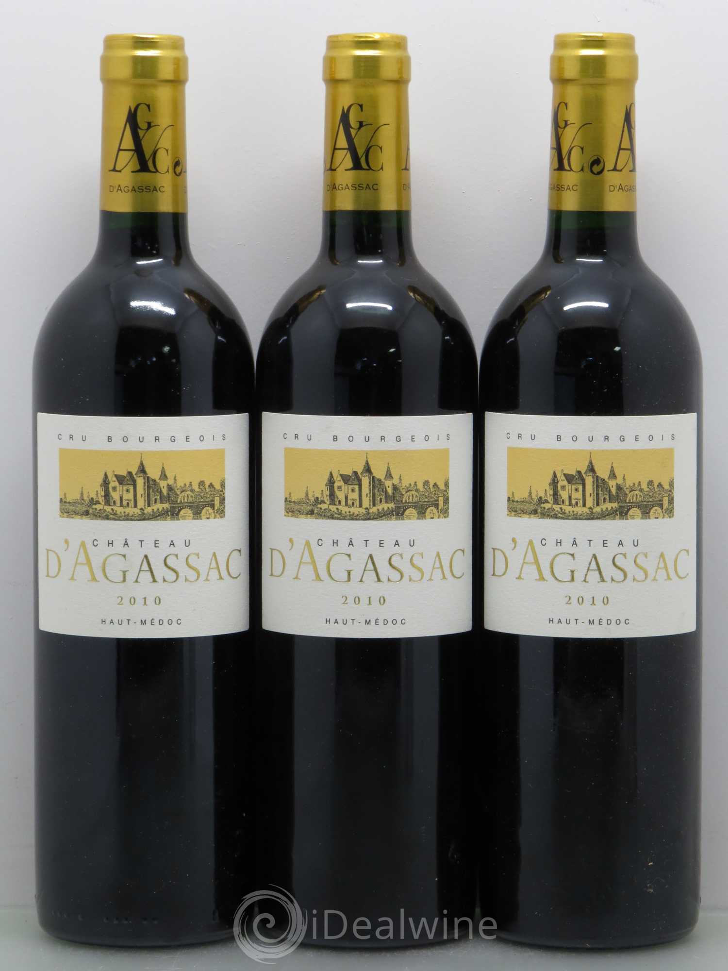 Château d' Agassac Cru Bourgeois 2010 - Lot de 6 bouteilles - 2