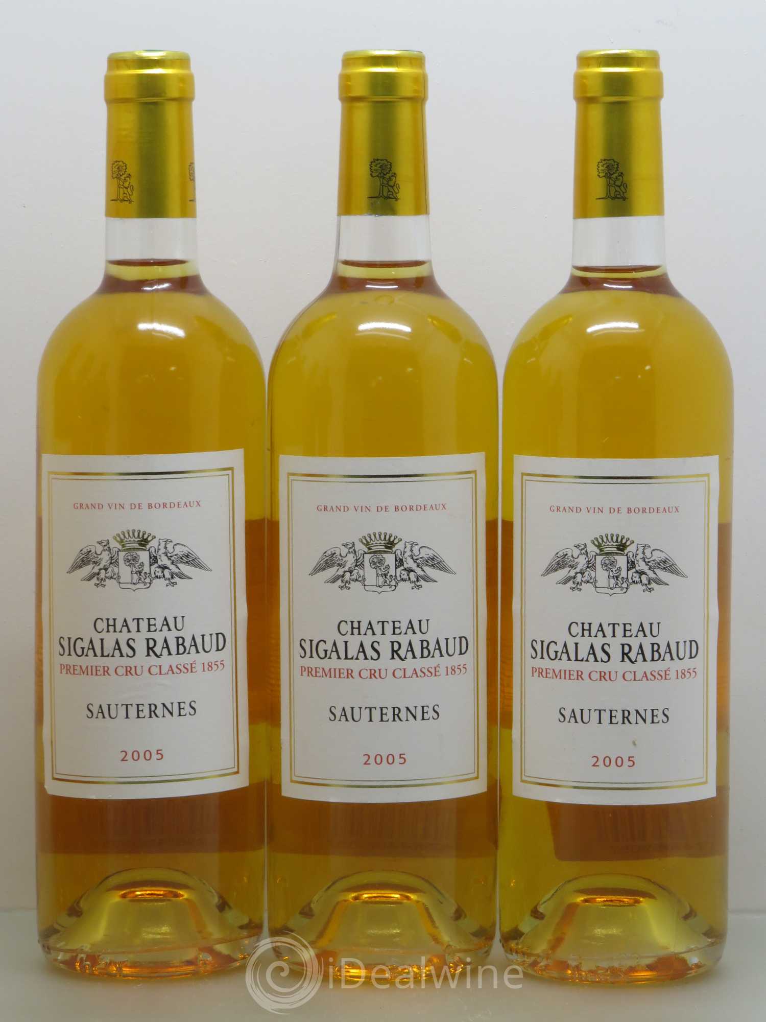 Château Sigalas Rabaud 1er Grand Cru Classé 2005 - Lotto di 6 bottiglie - 1