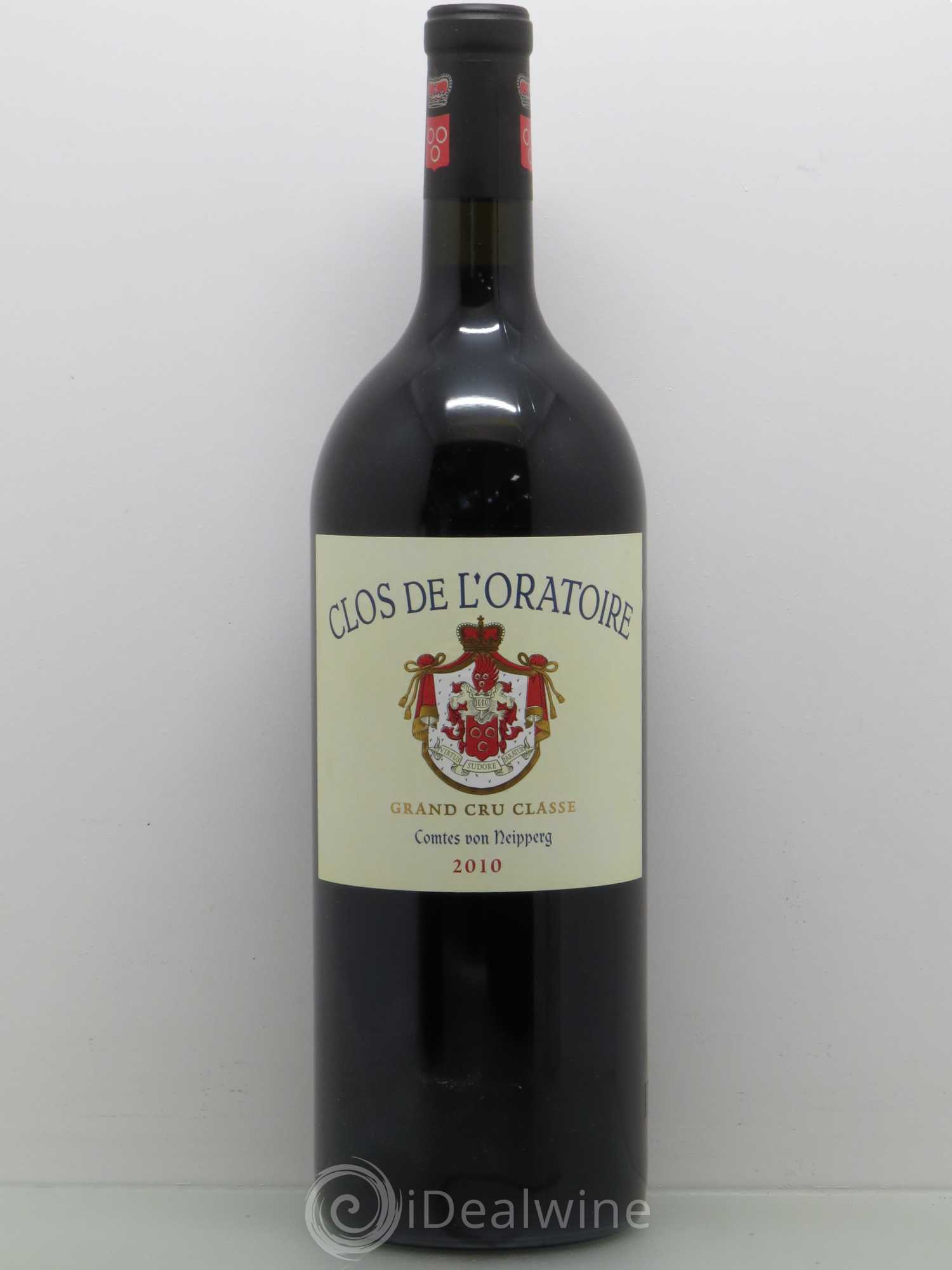Clos de l'Oratoire Grand Cru Classé 2010 - Lot de 1 magnum - 0