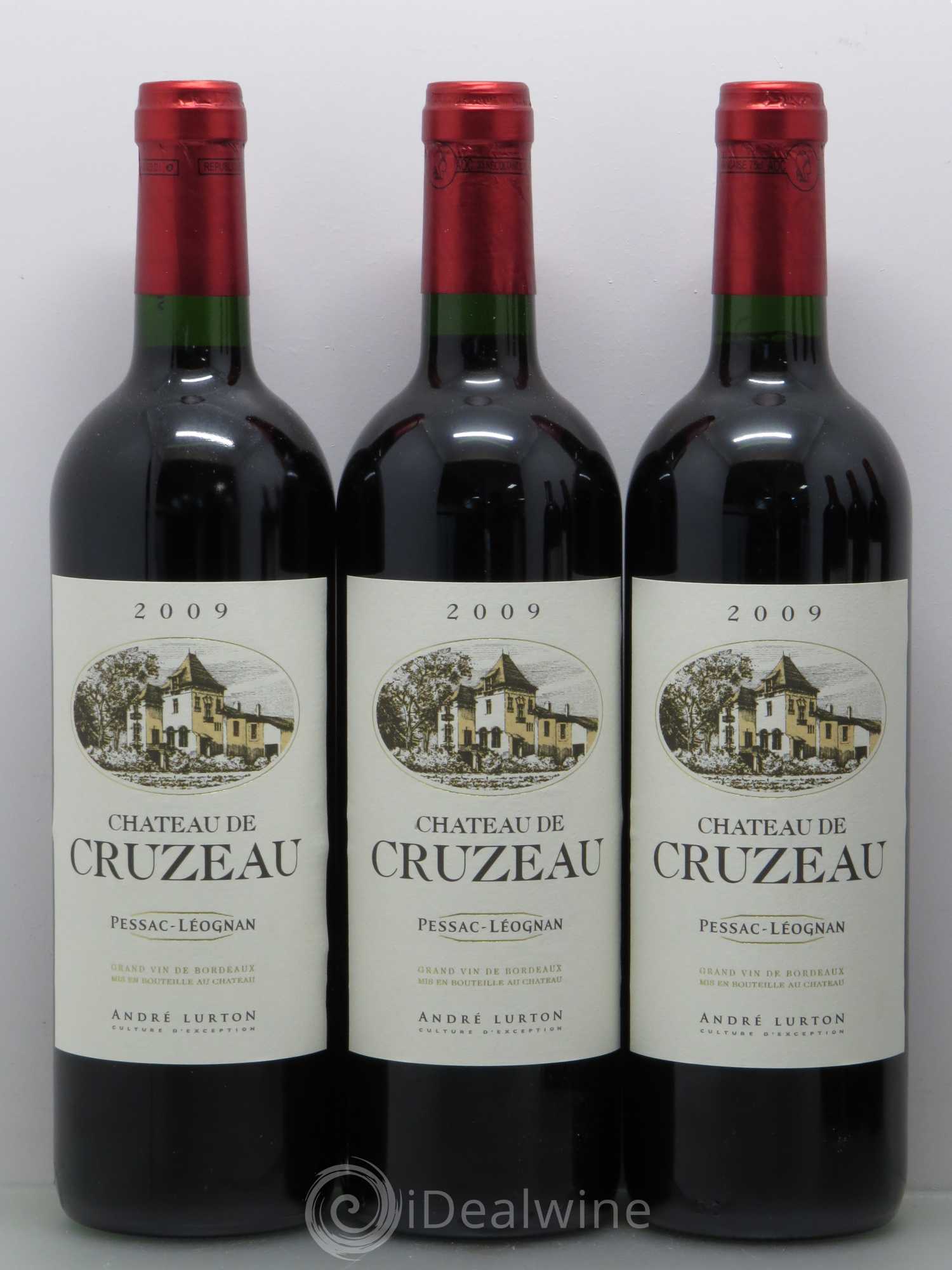 Château de Cruzeau 2009 - Lot de 6 bouteilles - 1