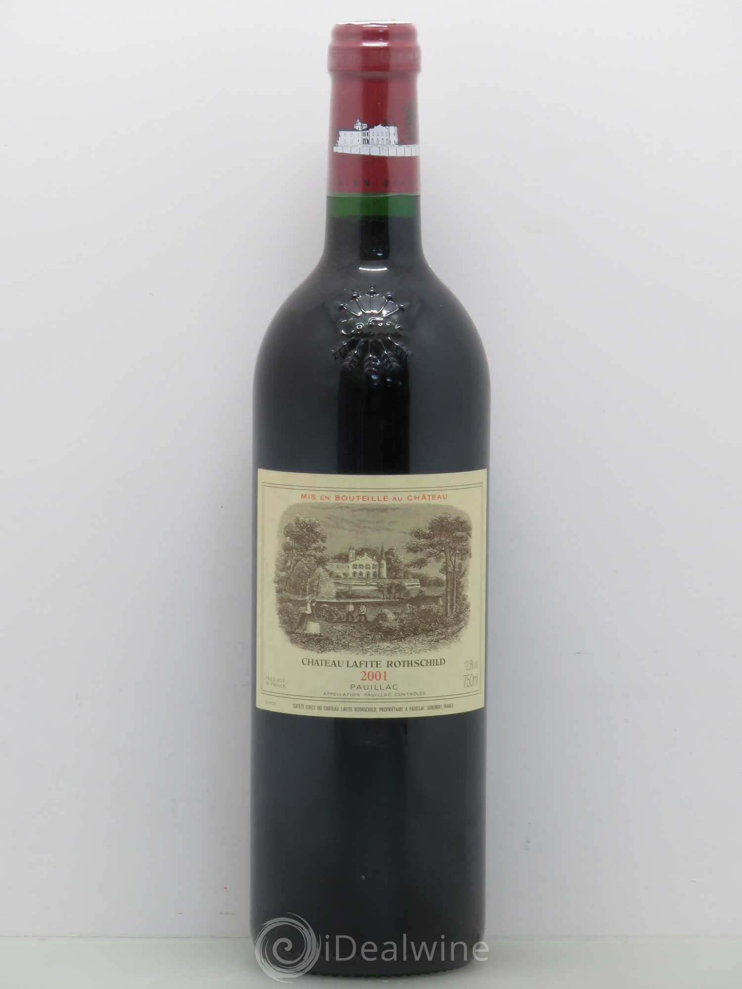 Château Lafite Rothschild 1er Grand Cru Classé 2001 - Lot de 1 bouteille - 0