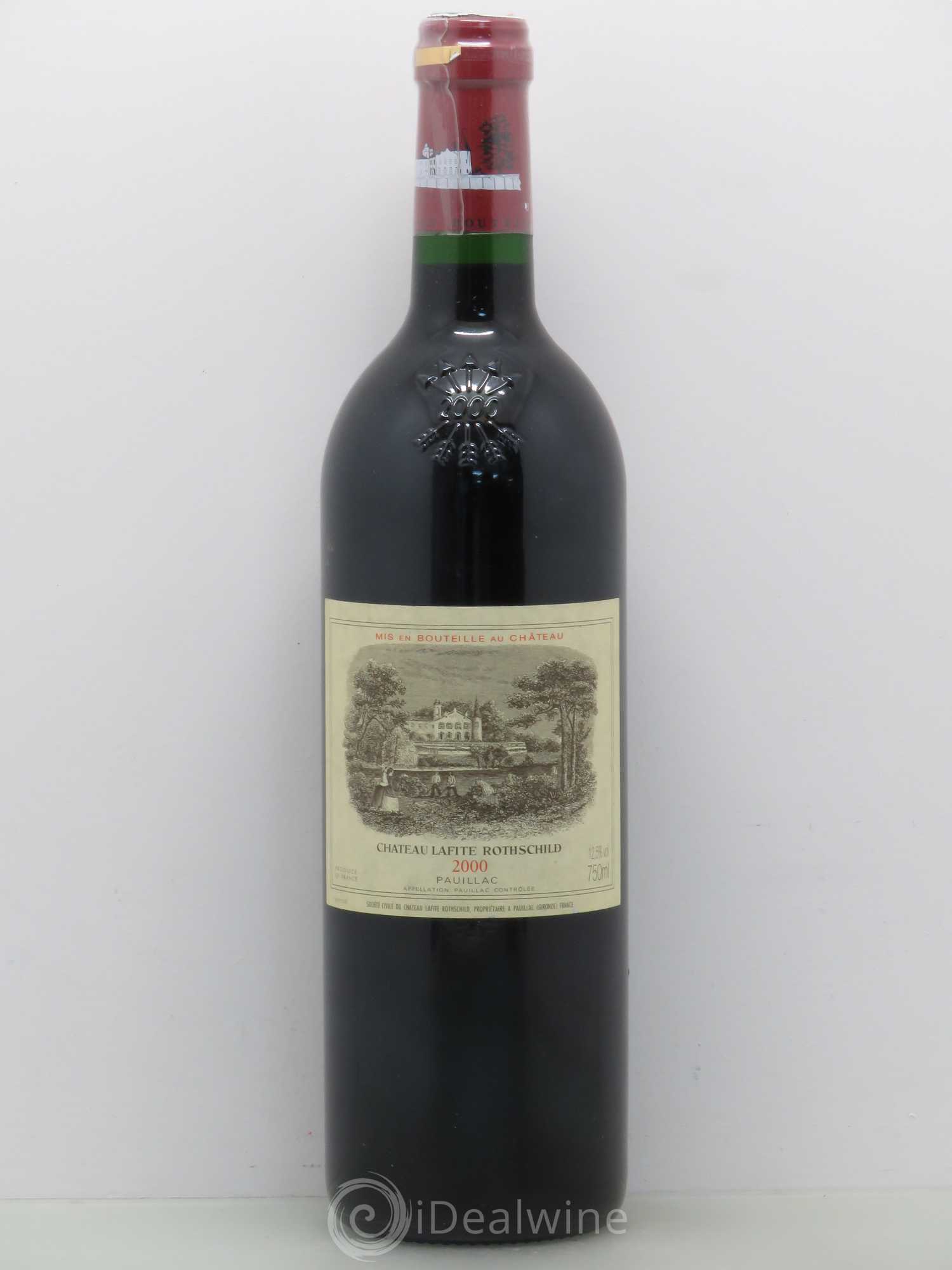 Château Lafite Rothschild 1er Grand Cru Classé 2000 - Lot de 1 bouteille - 0