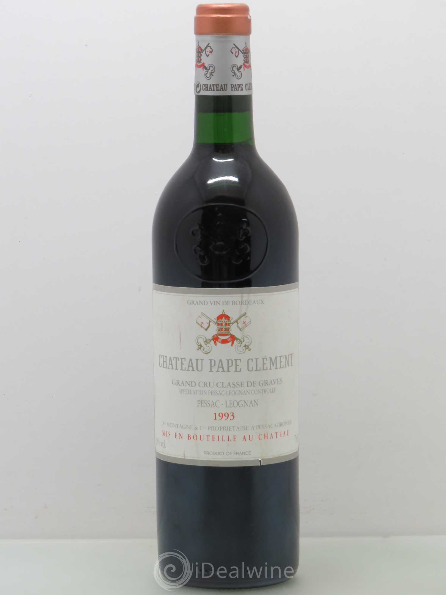 Château Pape Clément Cru Classé de Graves 1993 - Lot de 1 bouteille - 0
