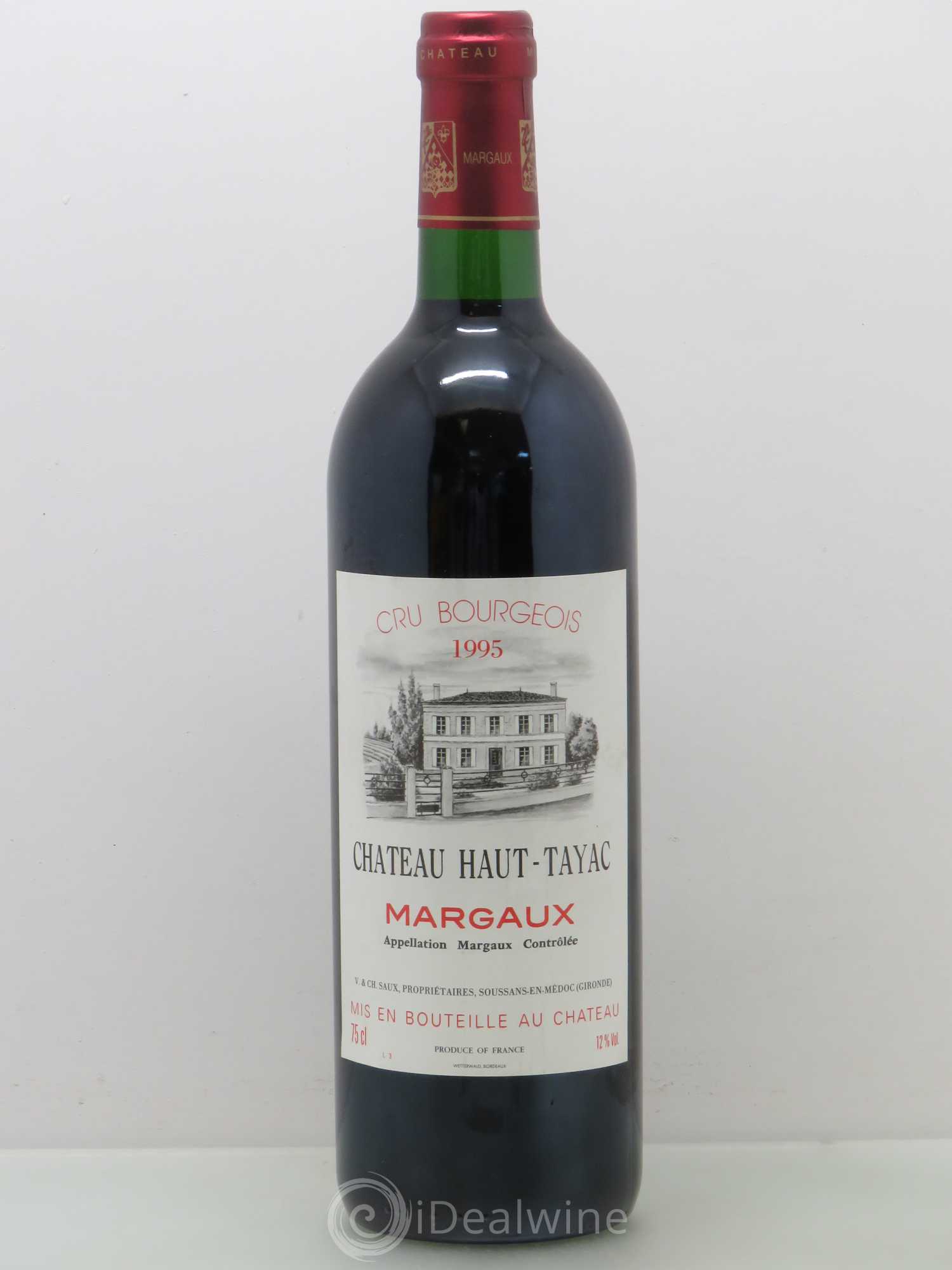 Château Haut-Tayac Cru bourgeois 1995 - Posten von 1 Flasche - 0