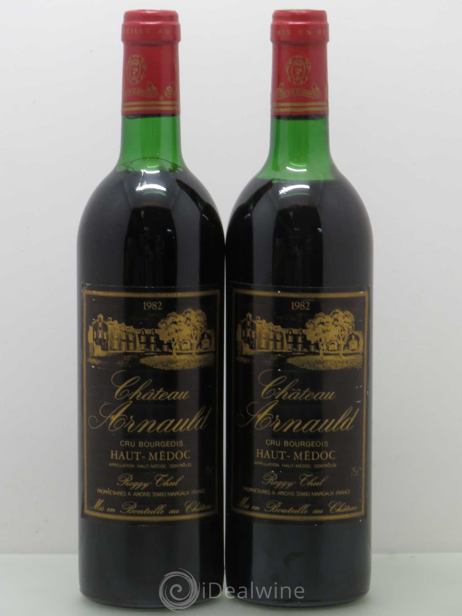 Château Arnauld Cru Bourgeois 1982 - Lot de 2 bouteilles - 0