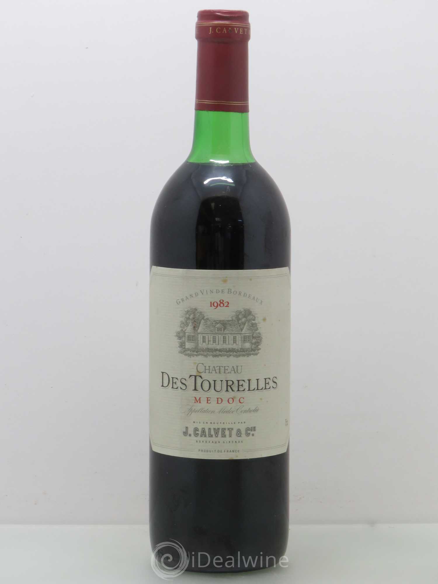 Médoc Château des Tourelles 1982 - Posten von 1 Flasche - 0