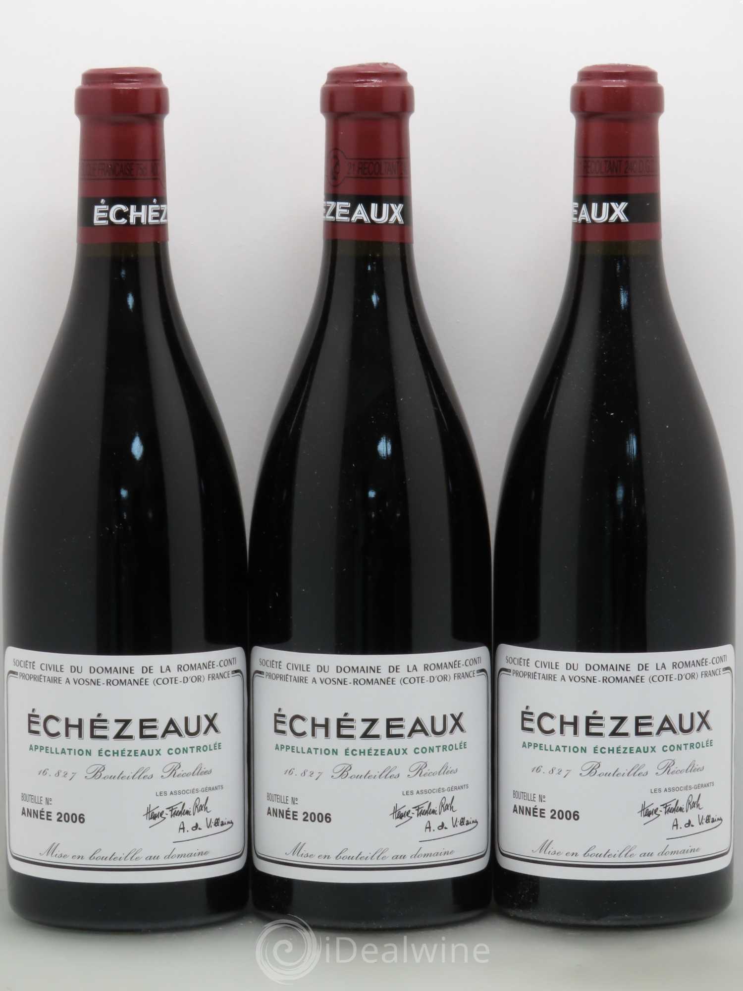 Assortiment 2006 Domaine de la Romanée-Conti (1 Romanée-Conti, 2 La Tâche, 2 Romanée Saint-Vivant, 1 Grands-Echézeaux, 3 Echézeaux) 2006 - Posten von 9 Flaschen - 1