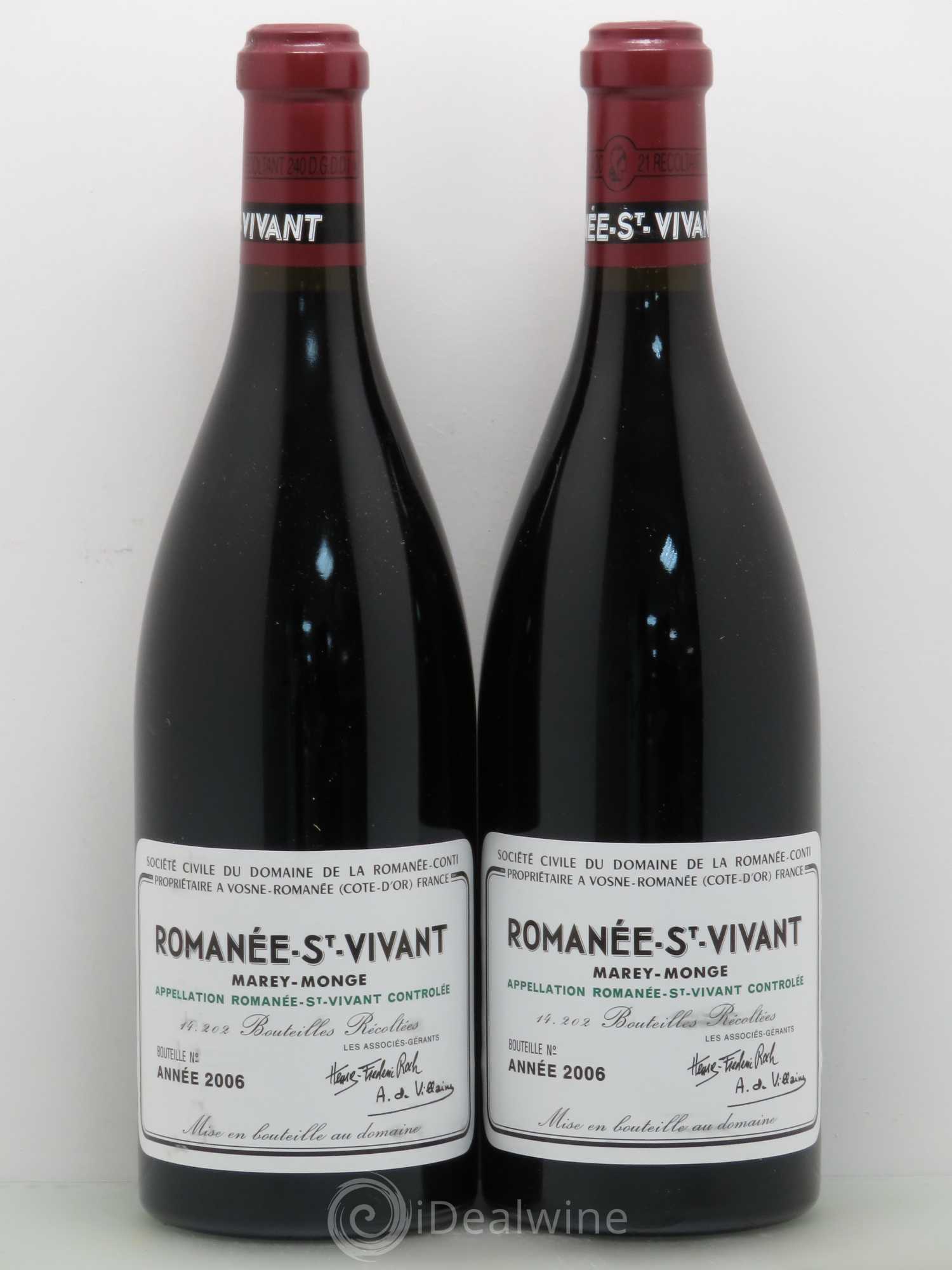 Assortiment 2006 Domaine de la Romanée-Conti (1 Romanée-Conti, 2 La Tâche, 2 Romanée Saint-Vivant, 1 Grands-Echézeaux, 3 Echézeaux) 2006 - Posten von 9 Flaschen - 3