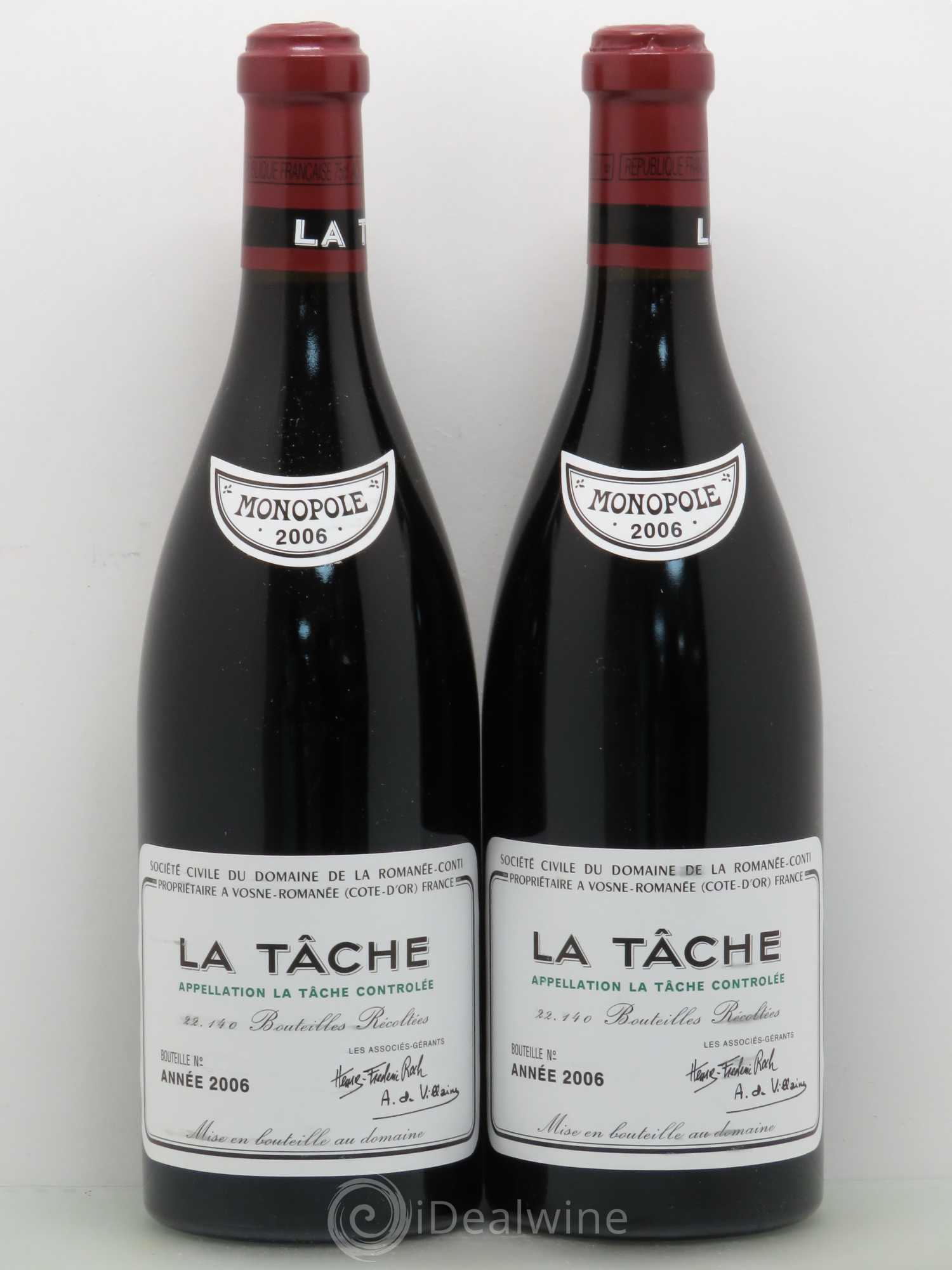Assortiment 2006 Domaine de la Romanée-Conti (1 Romanée-Conti, 2 La Tâche, 2 Romanée Saint-Vivant, 1 Grands-Echézeaux, 3 Echézeaux) 2006 - Posten von 9 Flaschen - 5
